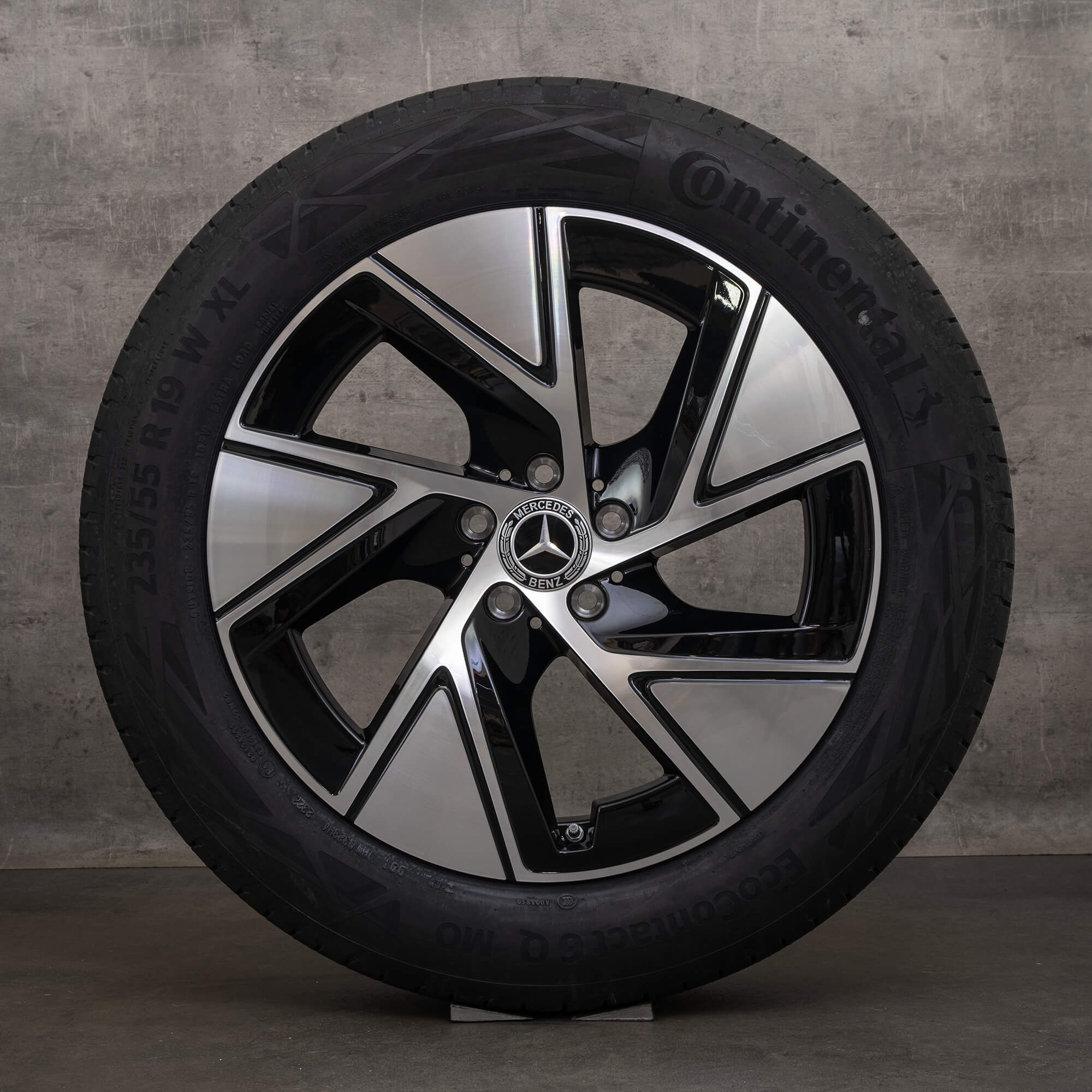 Jante originale Mercedes Benz GLC 19 inch X254 C254 roți de vară A2544015200 negru NOU