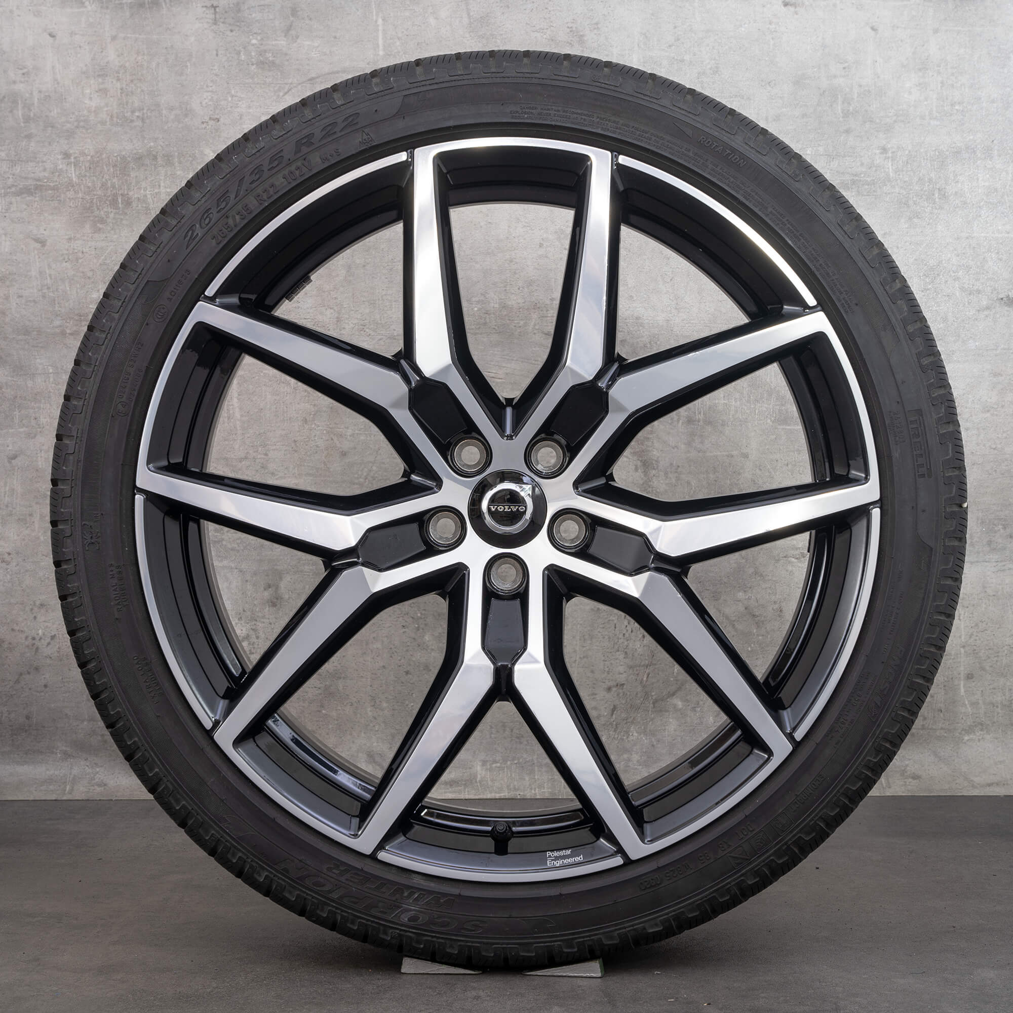 Volvo 22 inch rims XC60 II 246 alloy winter tires wheels 32243746