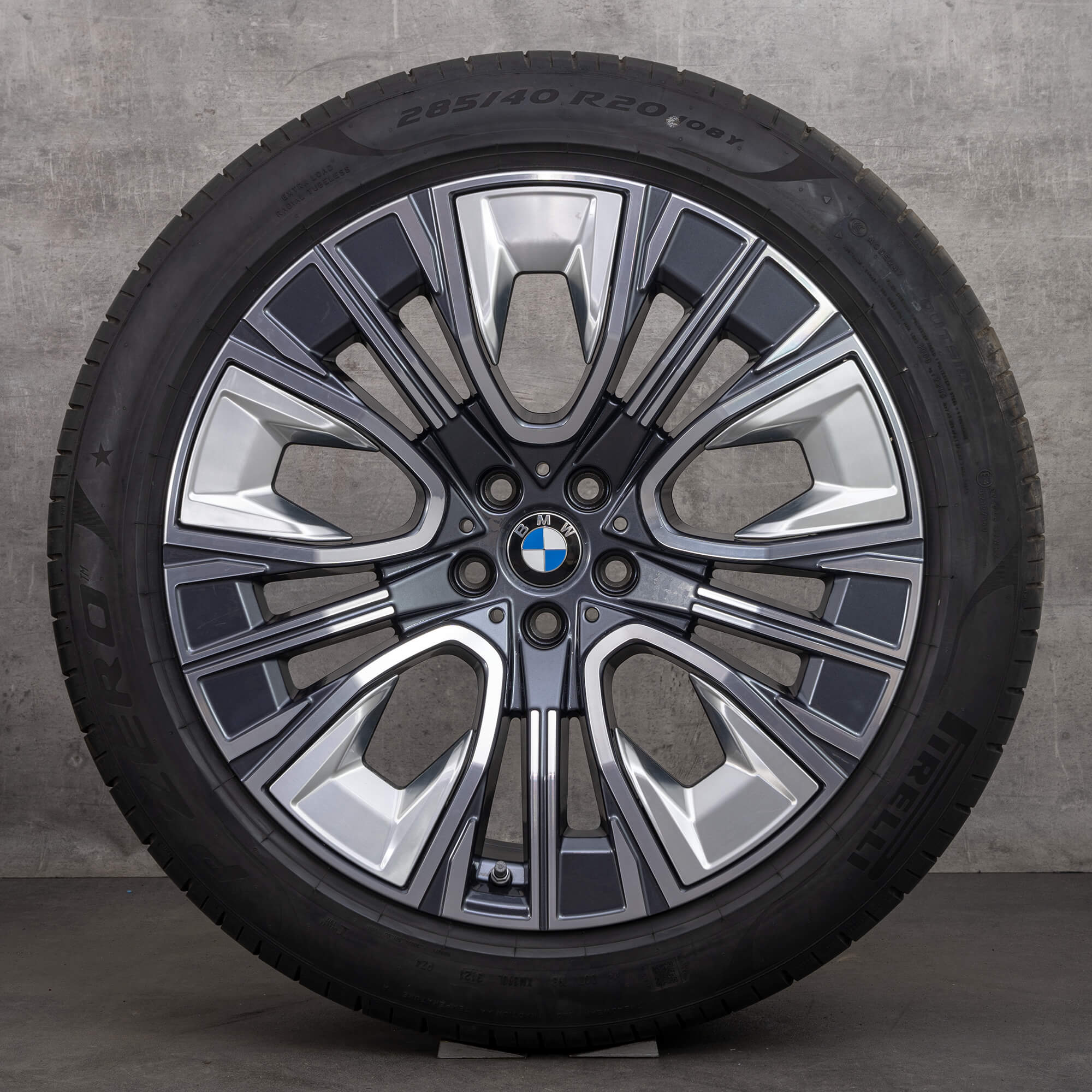 BMW 7er G70 & i7 summer wheels tires 20 inch rims 5A19DE6 5A19DE7