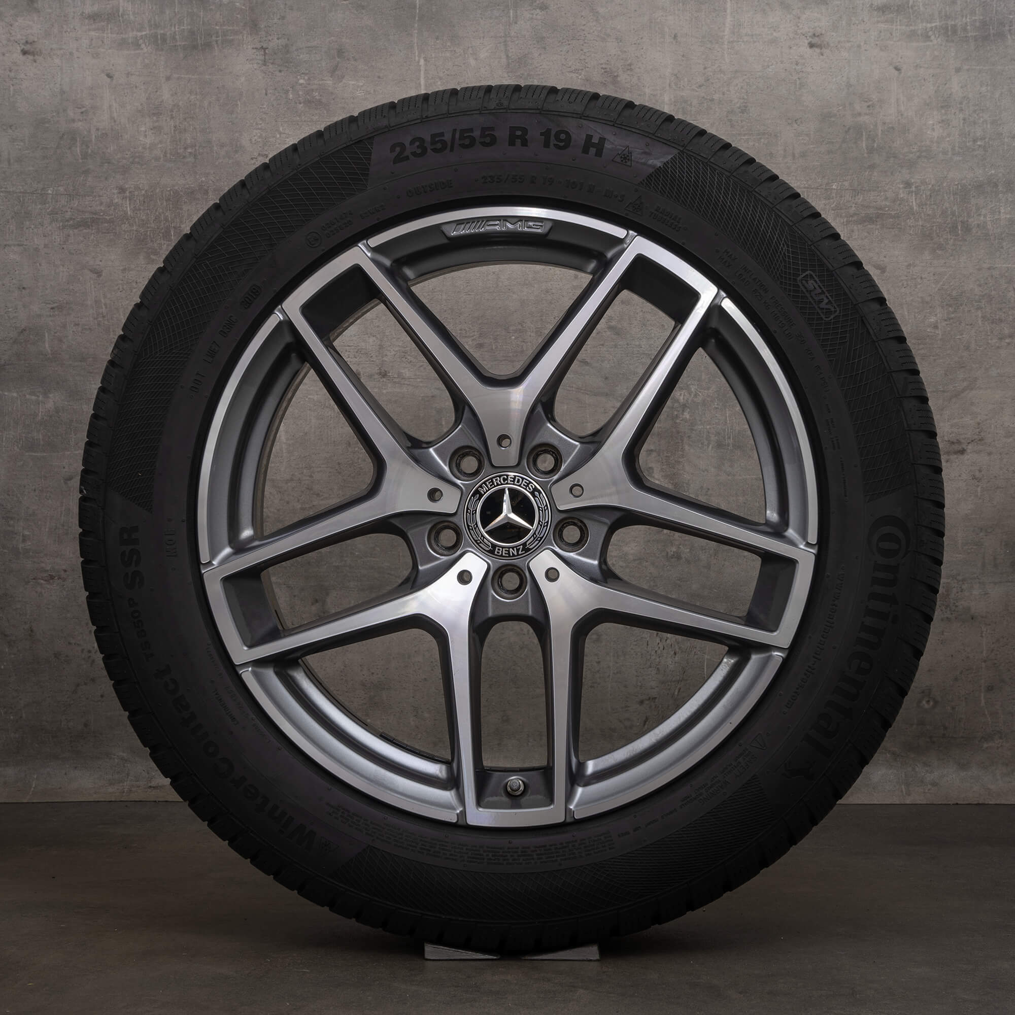 Originele Mercedes Benz GLC AMG winterwielen 19 inch C253