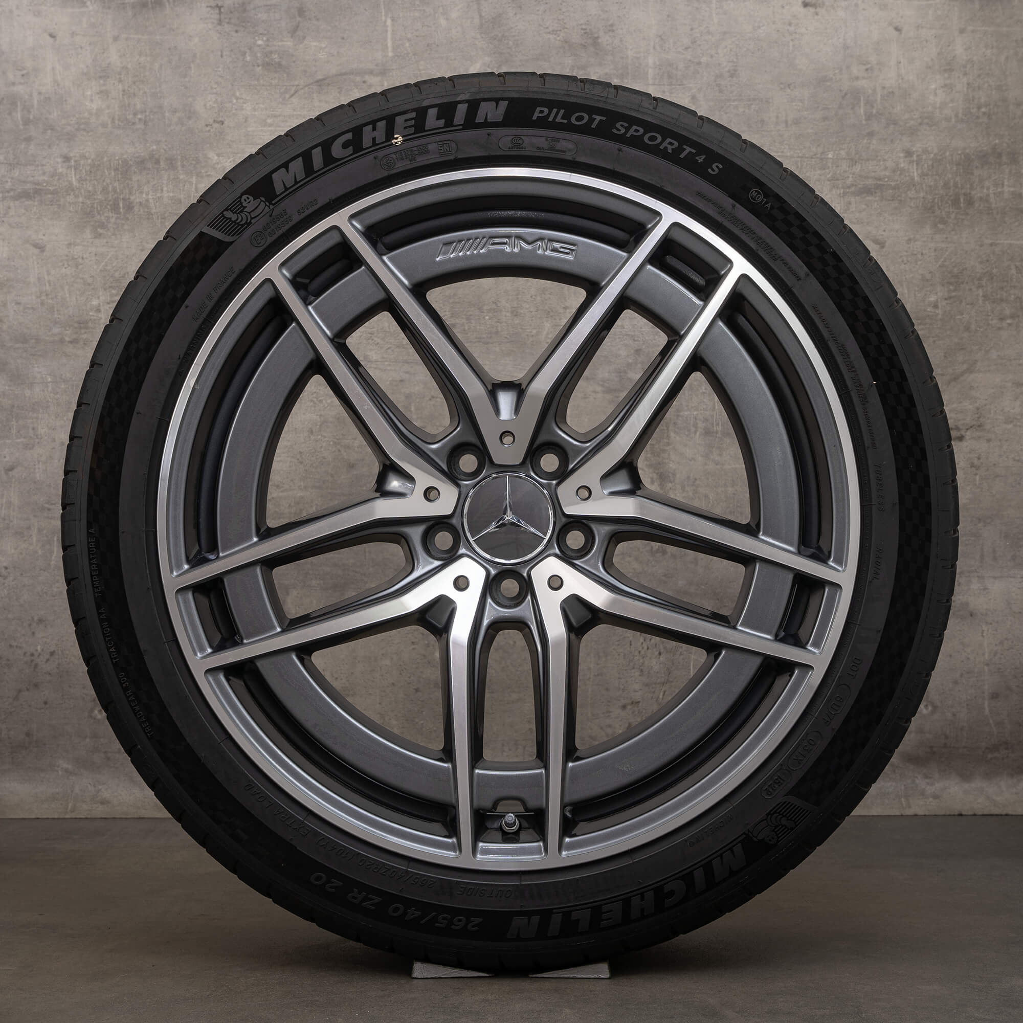 Llantas originales AMG Mercedes SL 43 55 63 R232 20 pulgadas neumáticos de