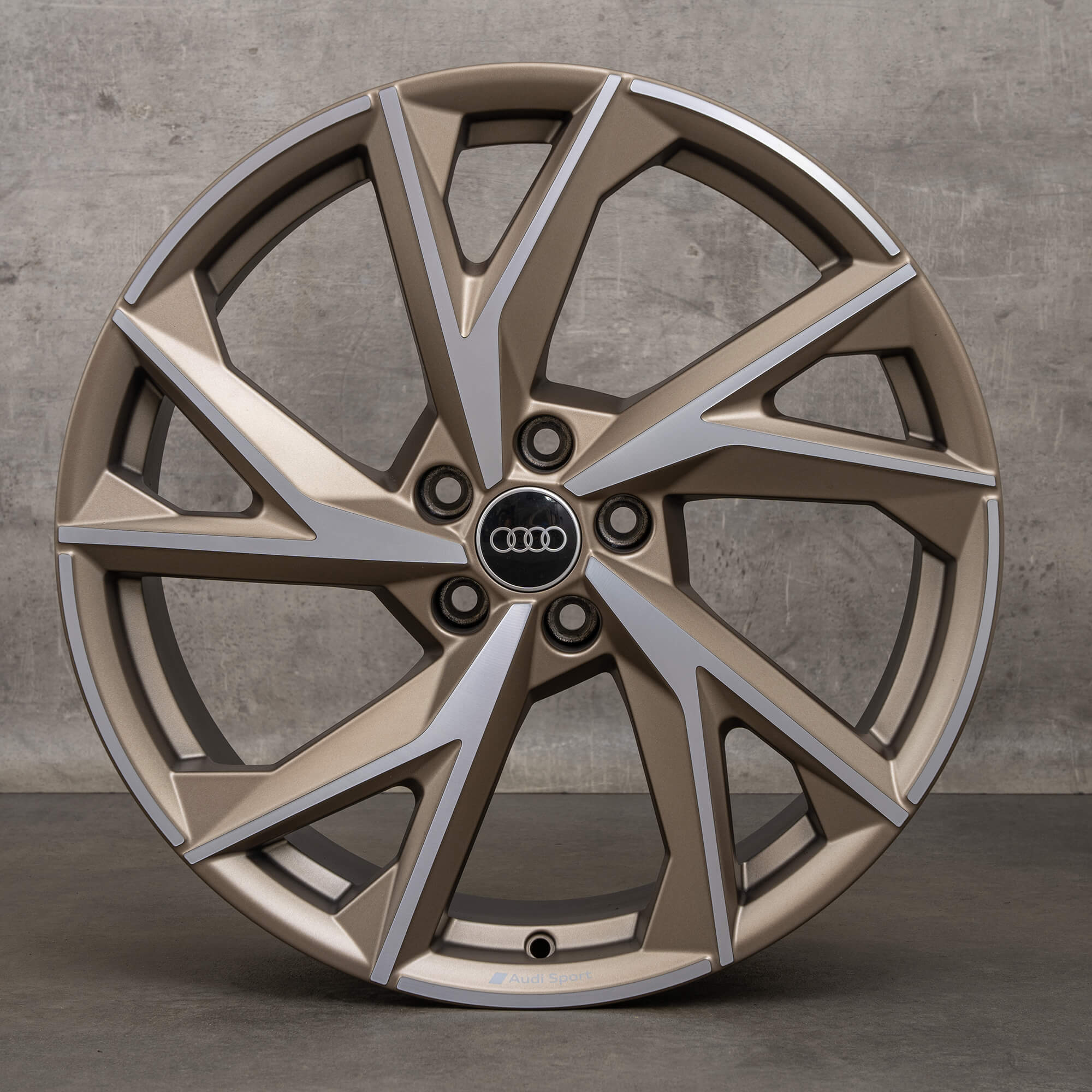 Audi R8 4S V10 20 inch rims 4S0601025BS 4S0601025BR bronze matt gloss turned