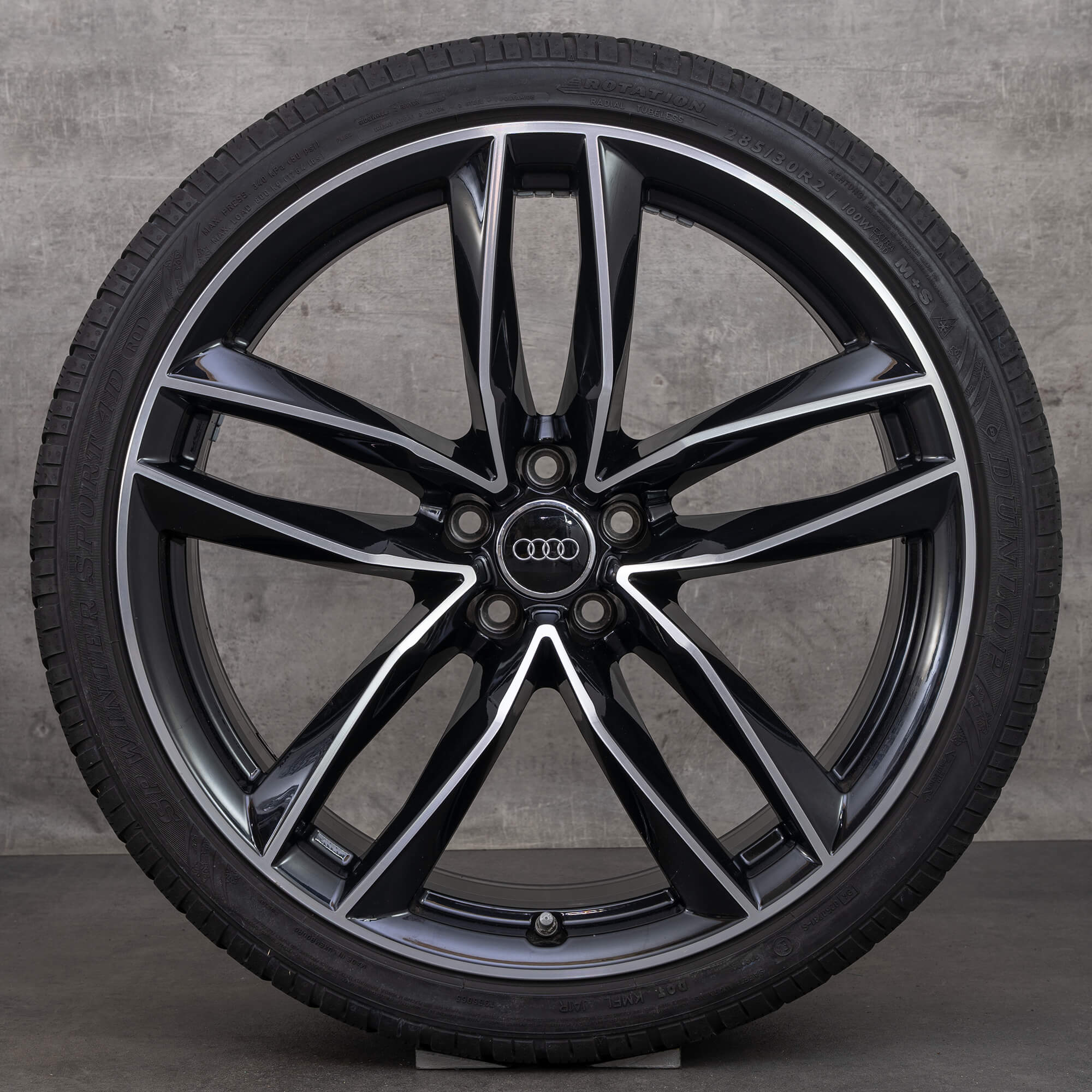 Audi 21 inch velgen RS6 4G C7 winterbanden compleet wintervelgen 4G0601025CG