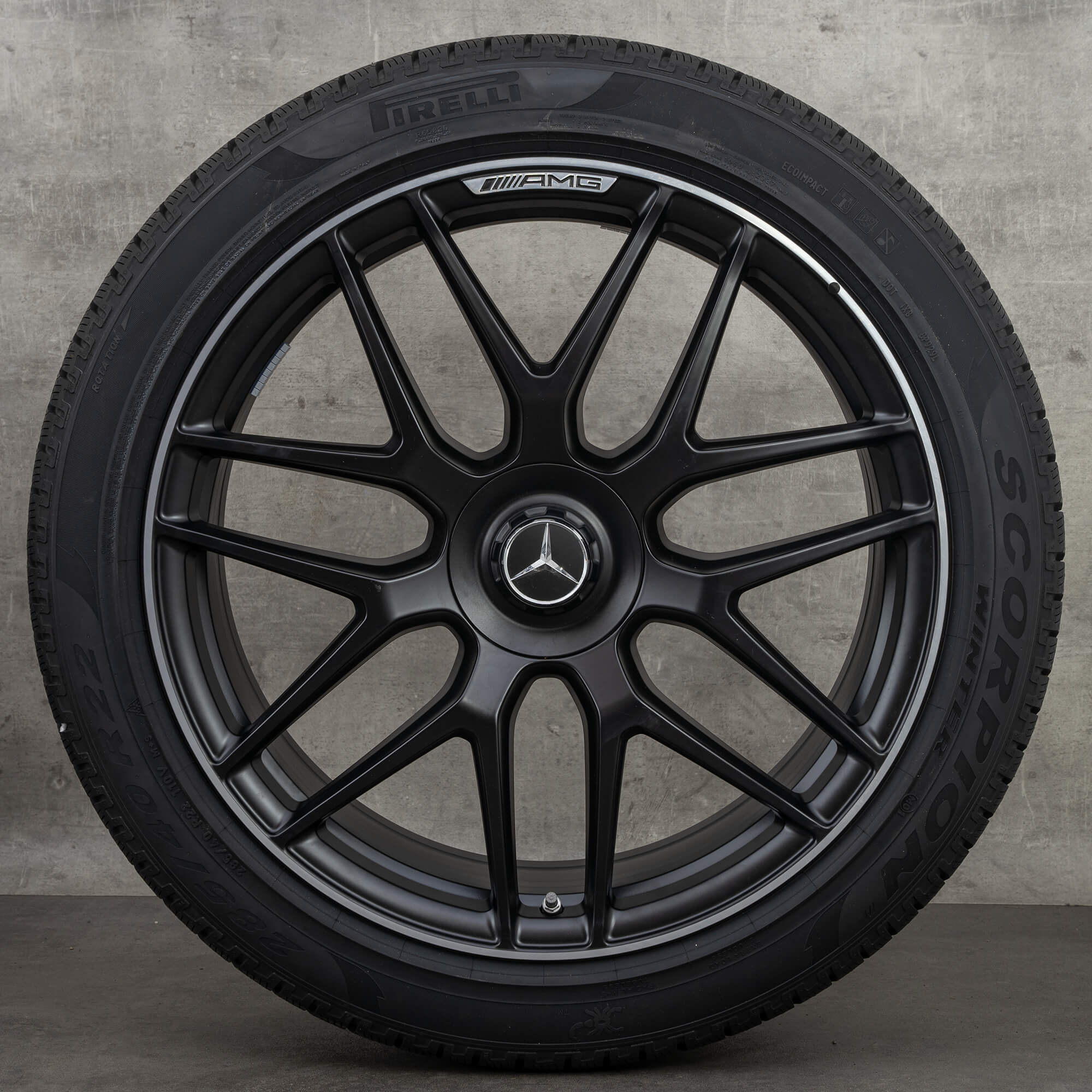 AMG 22 inch velgen Mercedes Benz GLE 53 SUV V167 winterbanden wintervelgen NIEUW