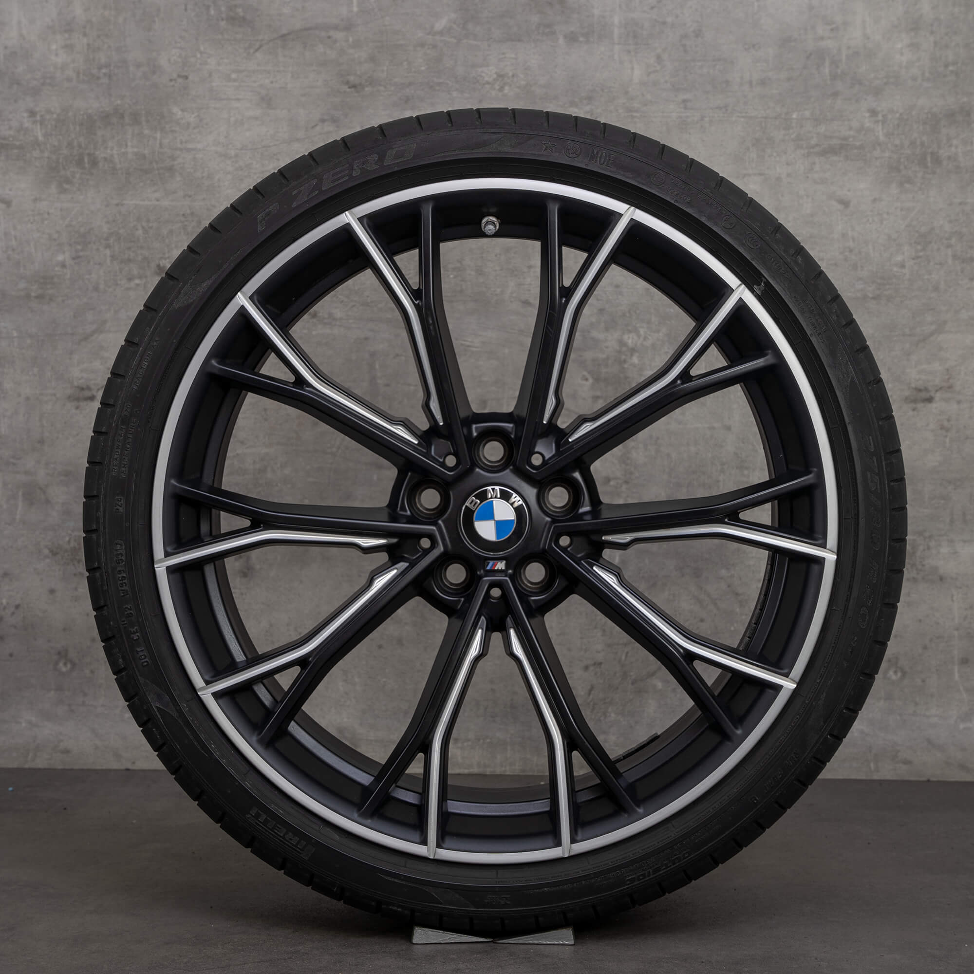 Jantes BMW 20 polegadas 5 séries G30 G31 estilo M669 pneus de verão rodas