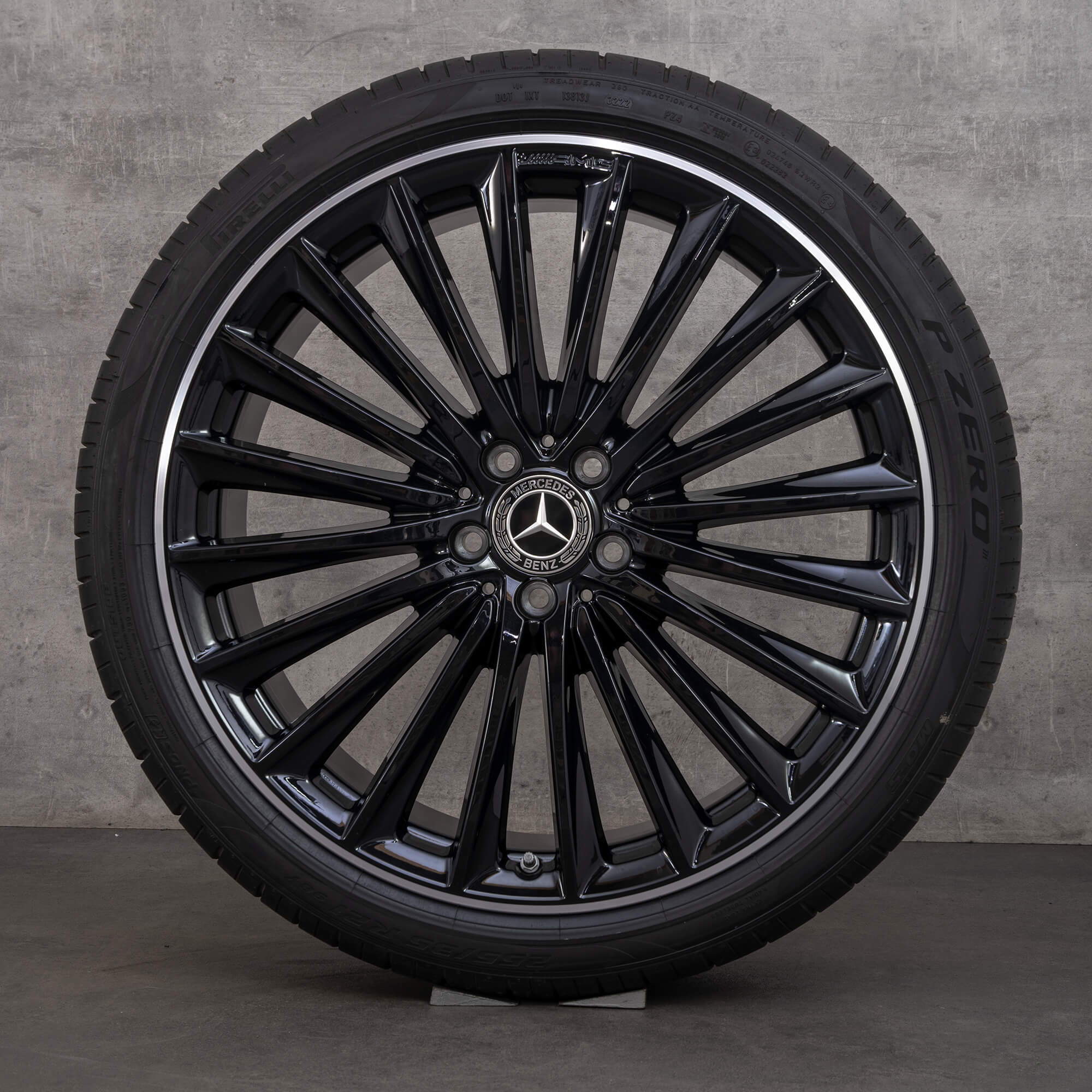 AMG Mercedes Benz EQE V295 sedan 21 inch summer wheels rims tires