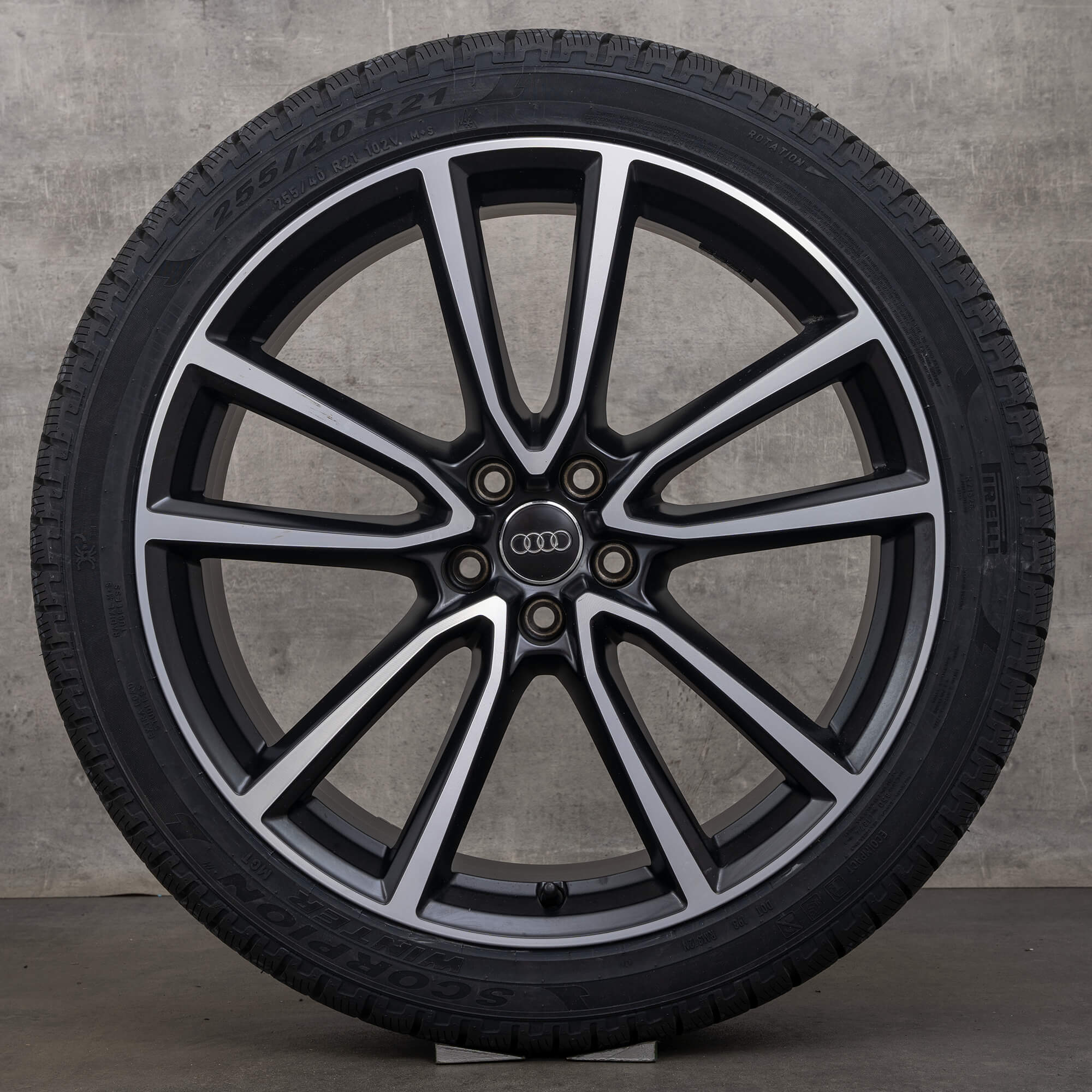 Audi Q5 SQ5 FY OEM winter wheels tires 21 inch rims Avius 80A601025BG