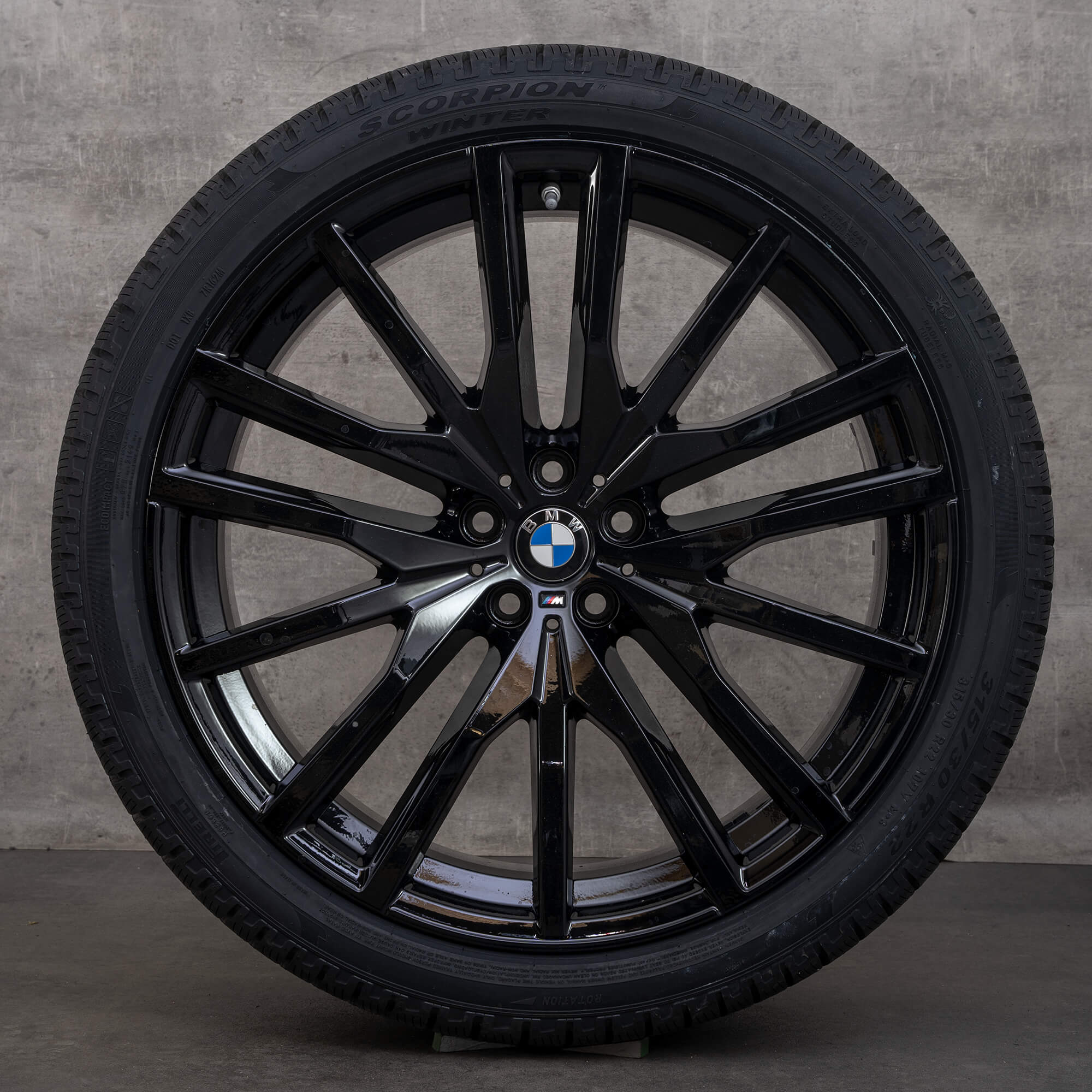 BMW 22 inch X5 G05 X6 G06 Styling M742 winter tires wheels 9882610 9882611