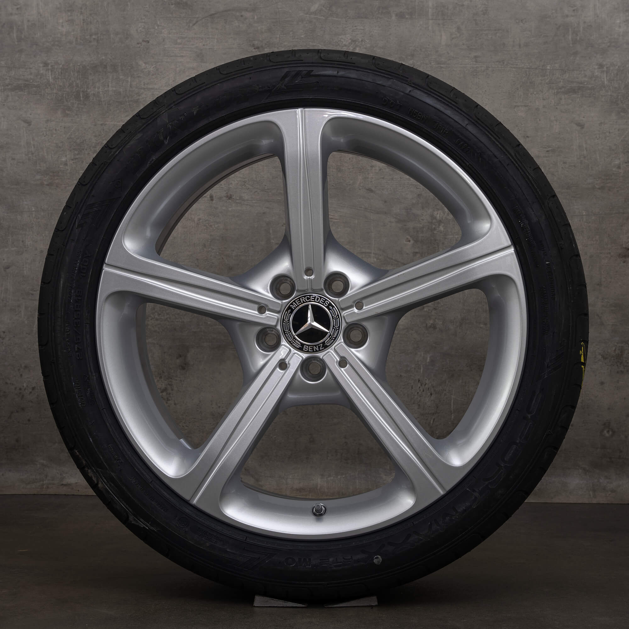 Originele Mercedes Benz CLS velgen 19 inch C257 zomerwielen A2574011000 A2574011100 zilver