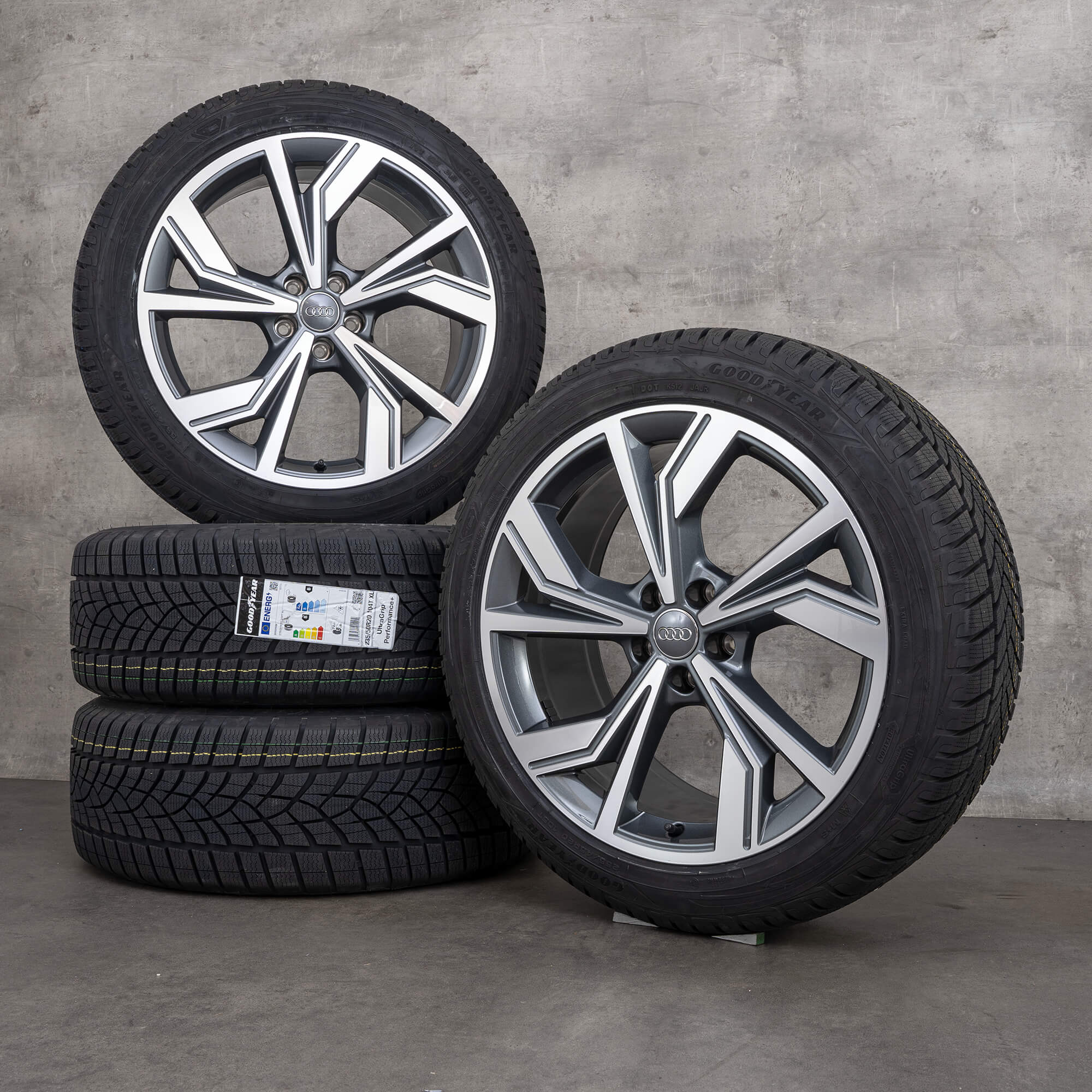 Audi 20 inch rims Q4 e-tron Sportback alloy winter tires wheels