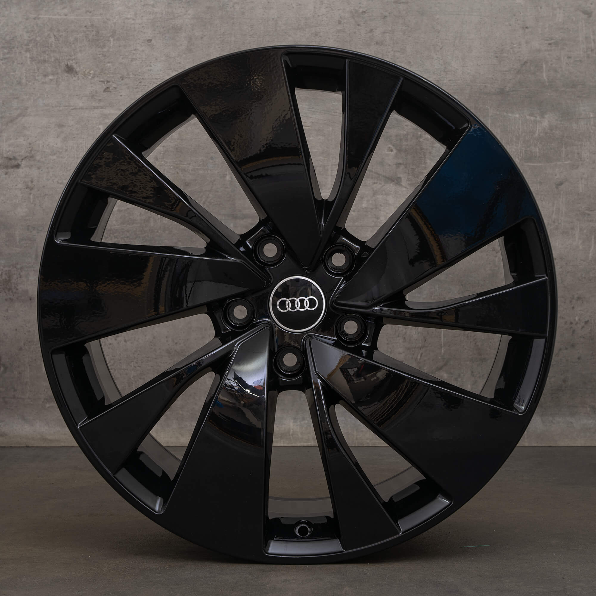 Jantes originais Audi Q6 SQ6 e tron GF 20 polegadas 85H601025Q 85H601025P preto