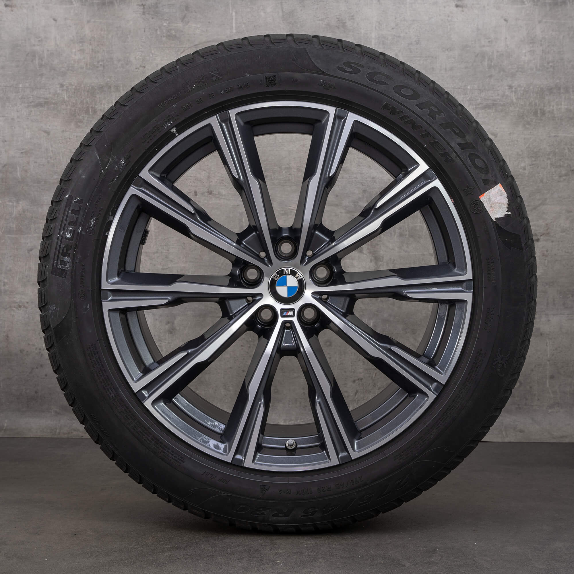 Cerchi BMW da 20 pollici X5 G05 X6 G06 pneumatici invernali ruote styling M740