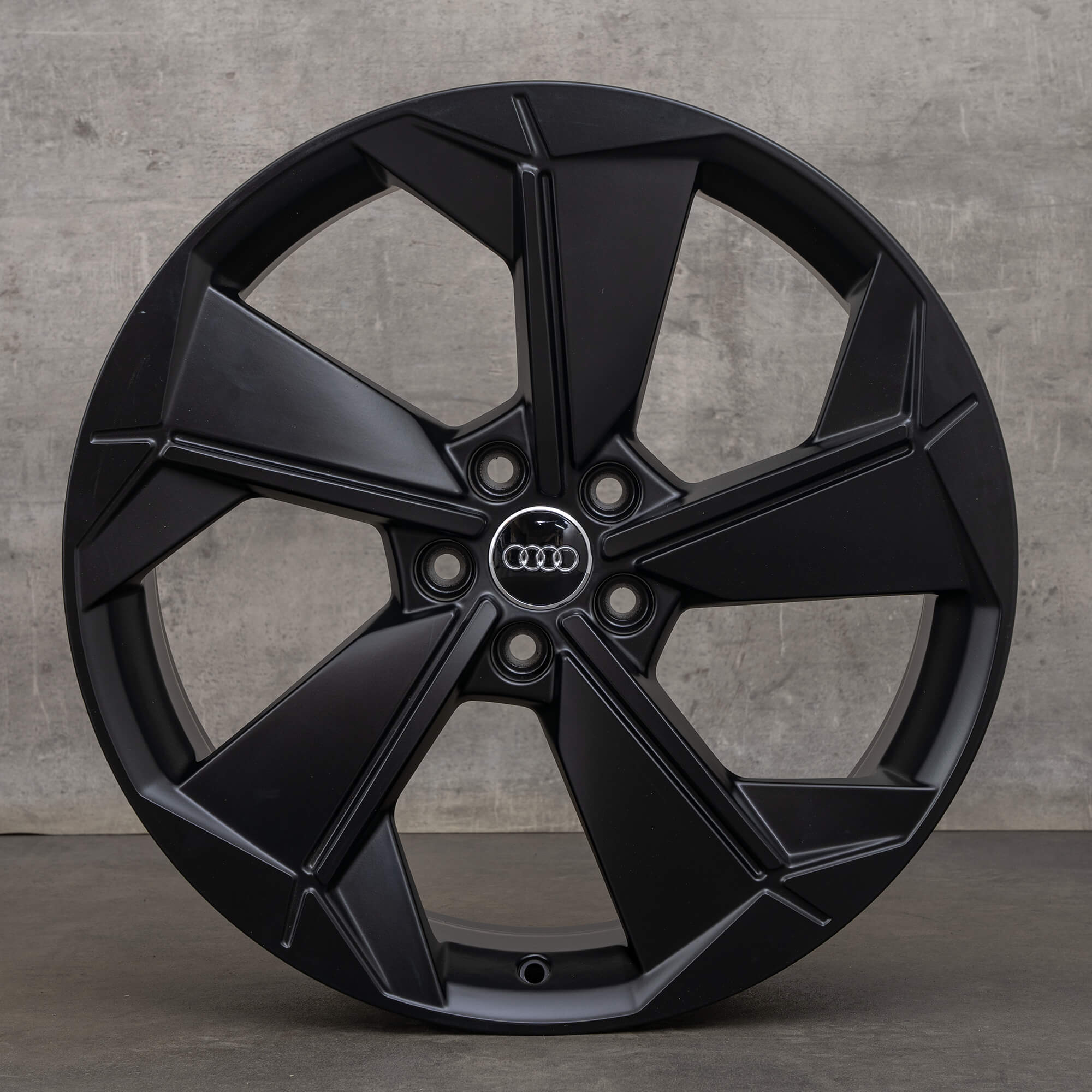 OEM Audi Q4 e tron rims 20 inch 89D601025A 89D601025B aluminum black matt