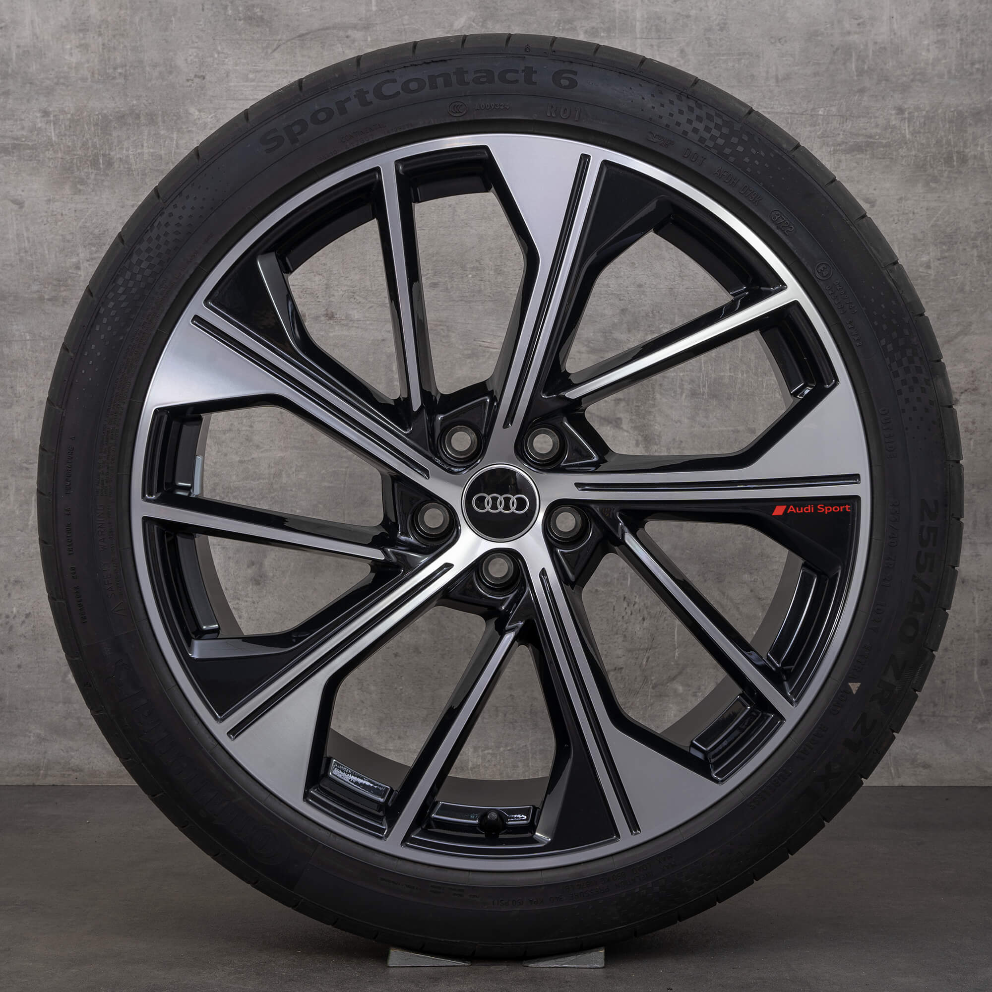 Jante Audi 21 inch Q5 SQ5 FY anvelope de vară roți Sport Offset 80A601025BQ