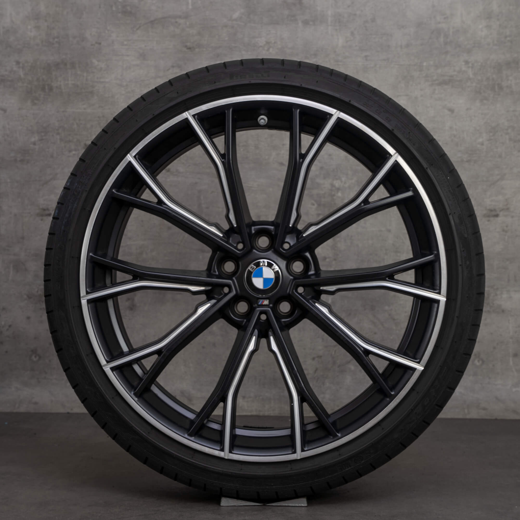 Jante BMW 20 inch 5 seria G30 G31 stil M669 anvelope vara jante aluminiu