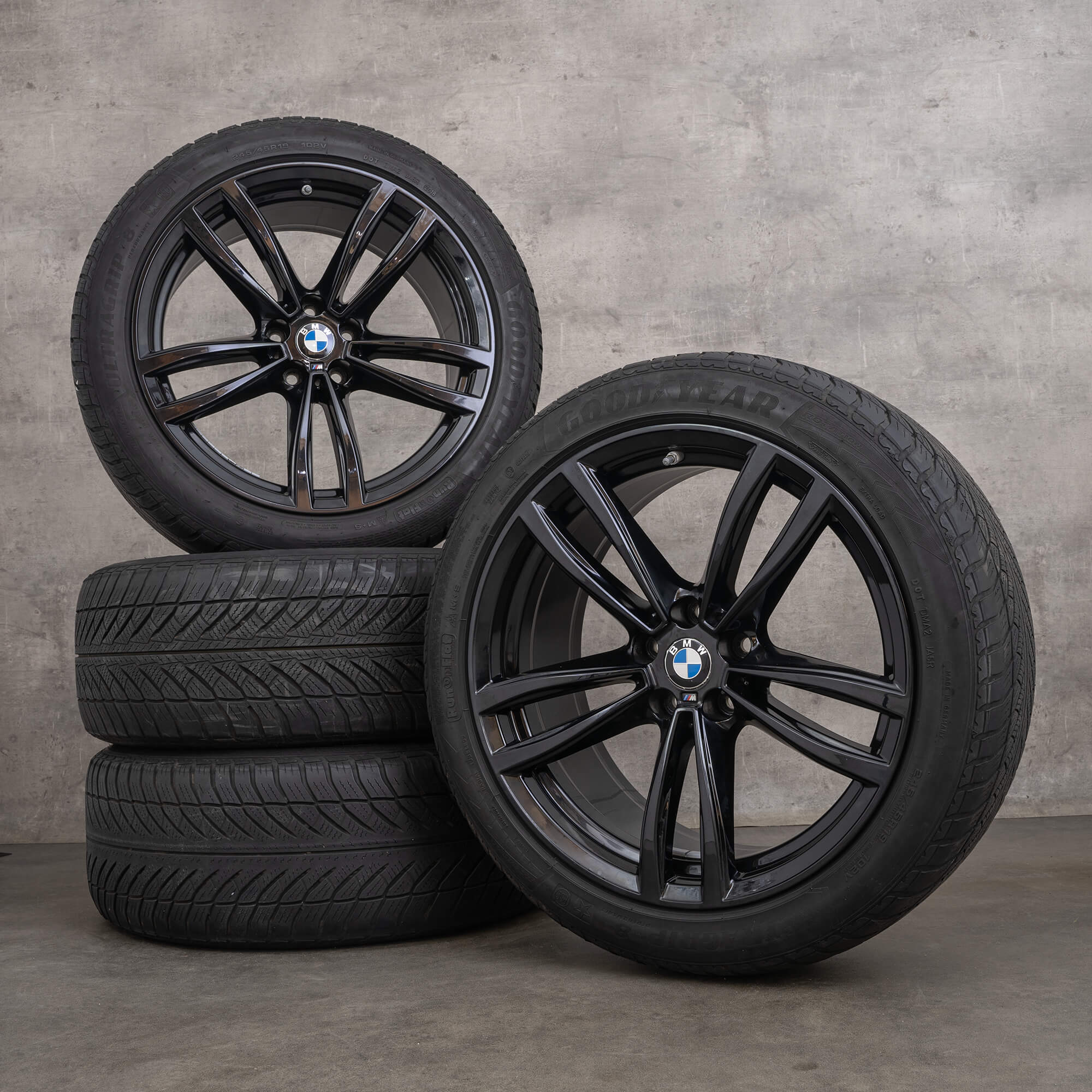 BMW Série 7 G11 G12 6 GT G32 rodas de inverno jantes 19 polegadas pneus estilo