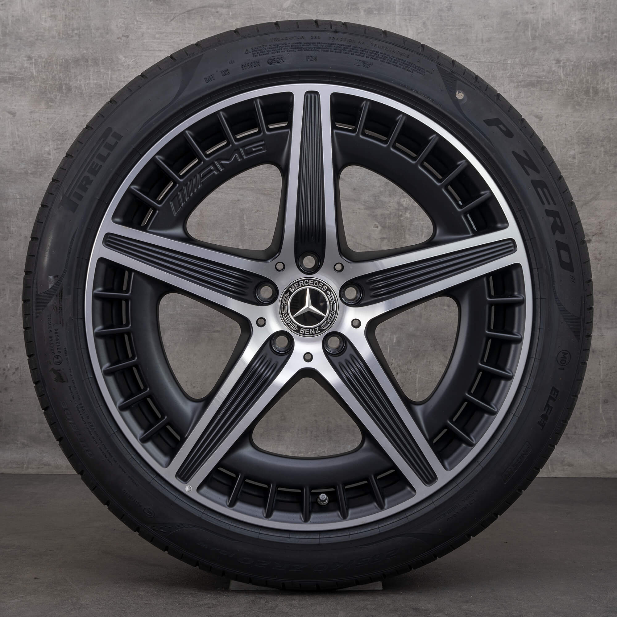 Jante AMG 20 inch Mercedes Benz EQE 43 53 V295 anvelope de vara roti AMG