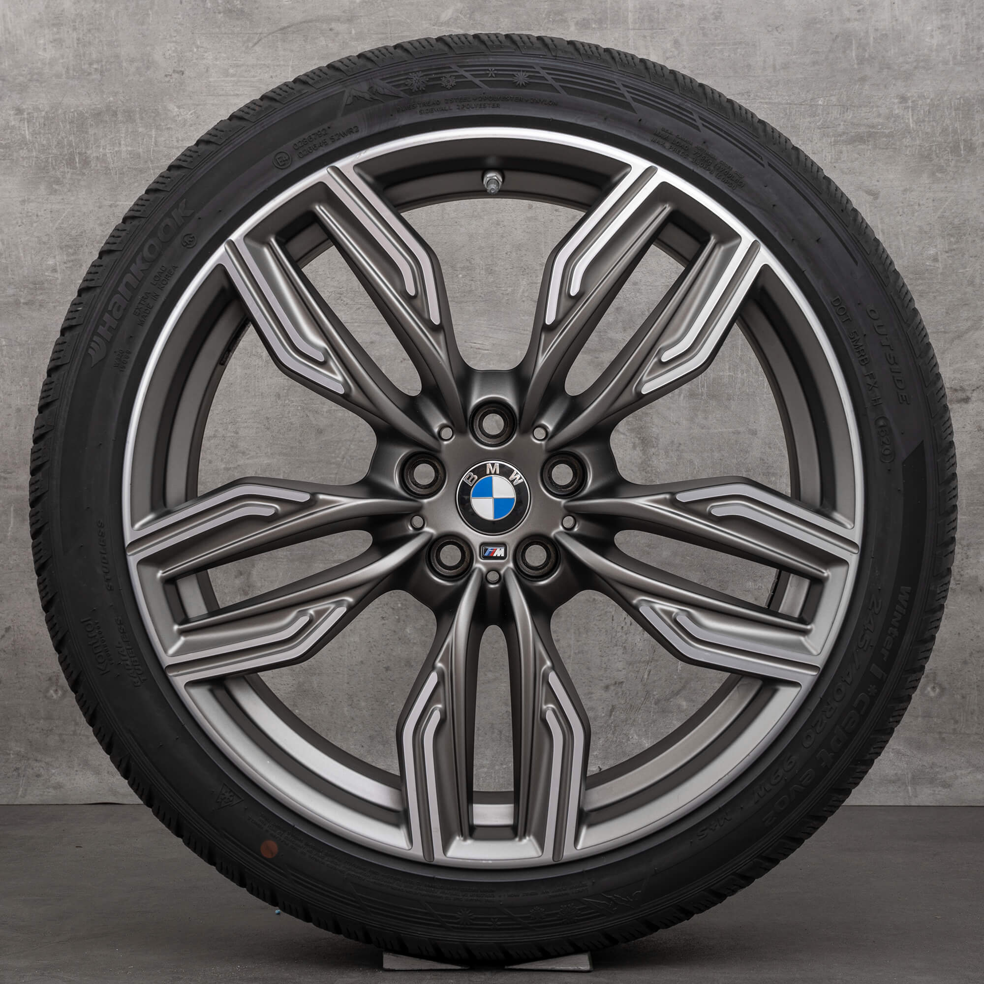 BMW Seria 6 GT G32 7 G11 G12 jante de iarna 20 inch anvelope 760 M