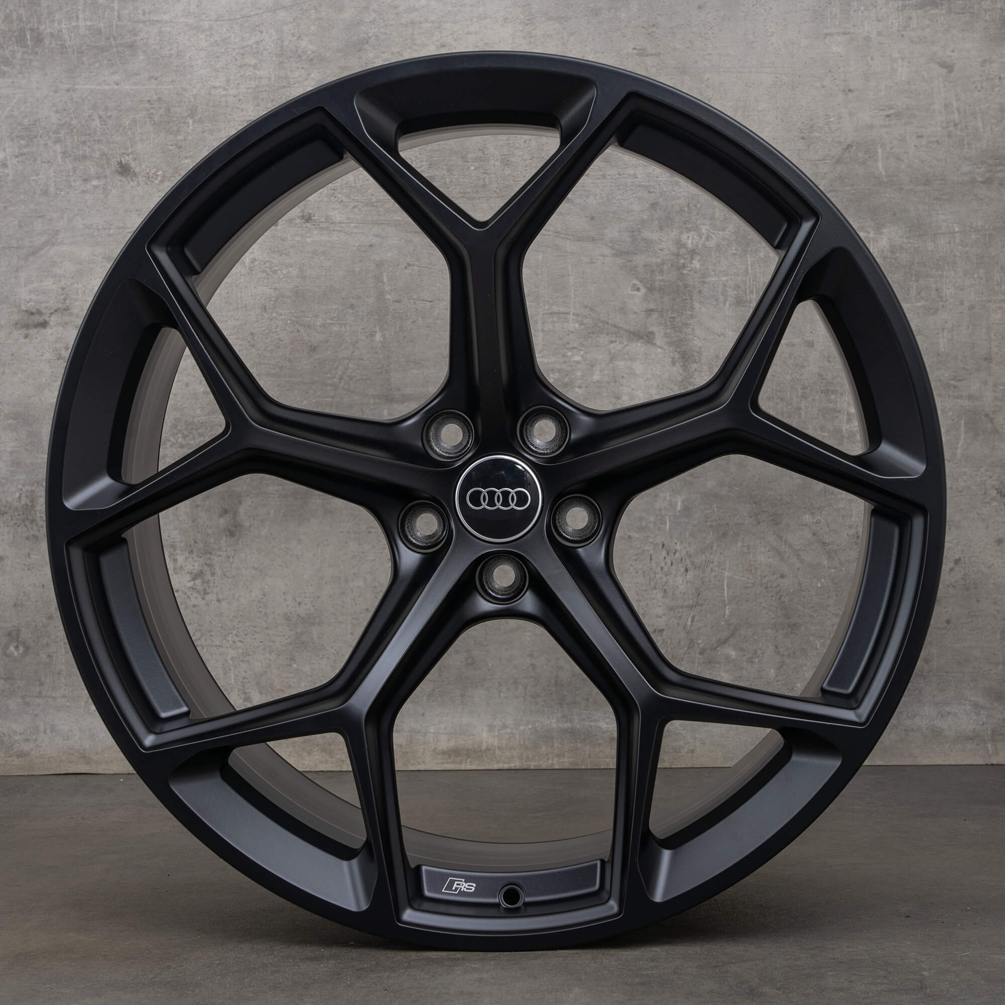 Audi RS6 RS7 4K C8 22 inch rims black matt 4K0601025BM honeycomb design NEW