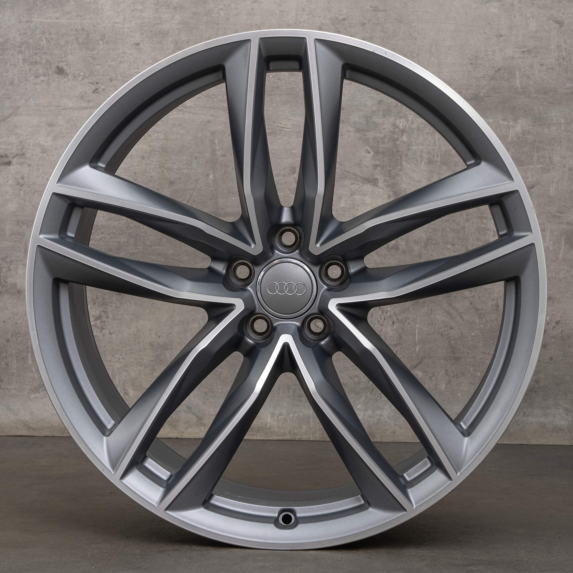 Audi 21 inch rims RS6 4G C7 S line 4G0601025CF aluminum 9.5 x ET25