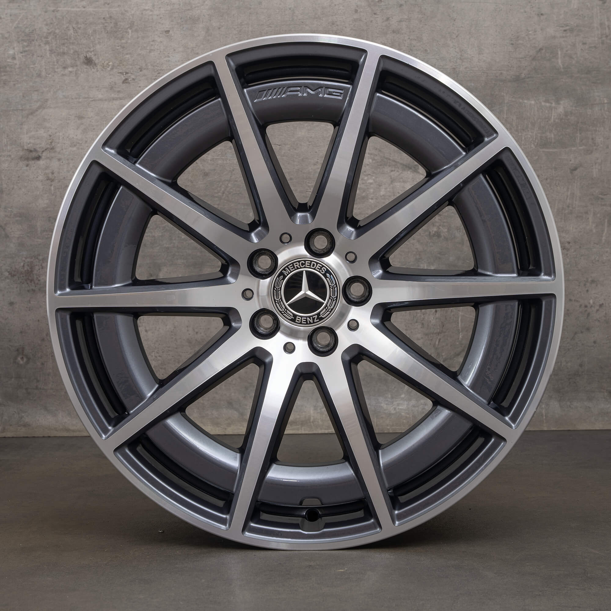 OEM AMG Mercedes S Class W223 63 E Performance 20 inch rims A2234011900 A2234012000