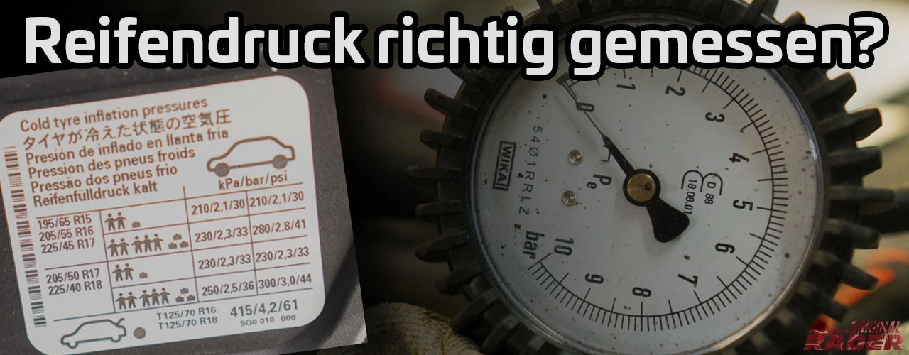 Reifendruck richtig messen