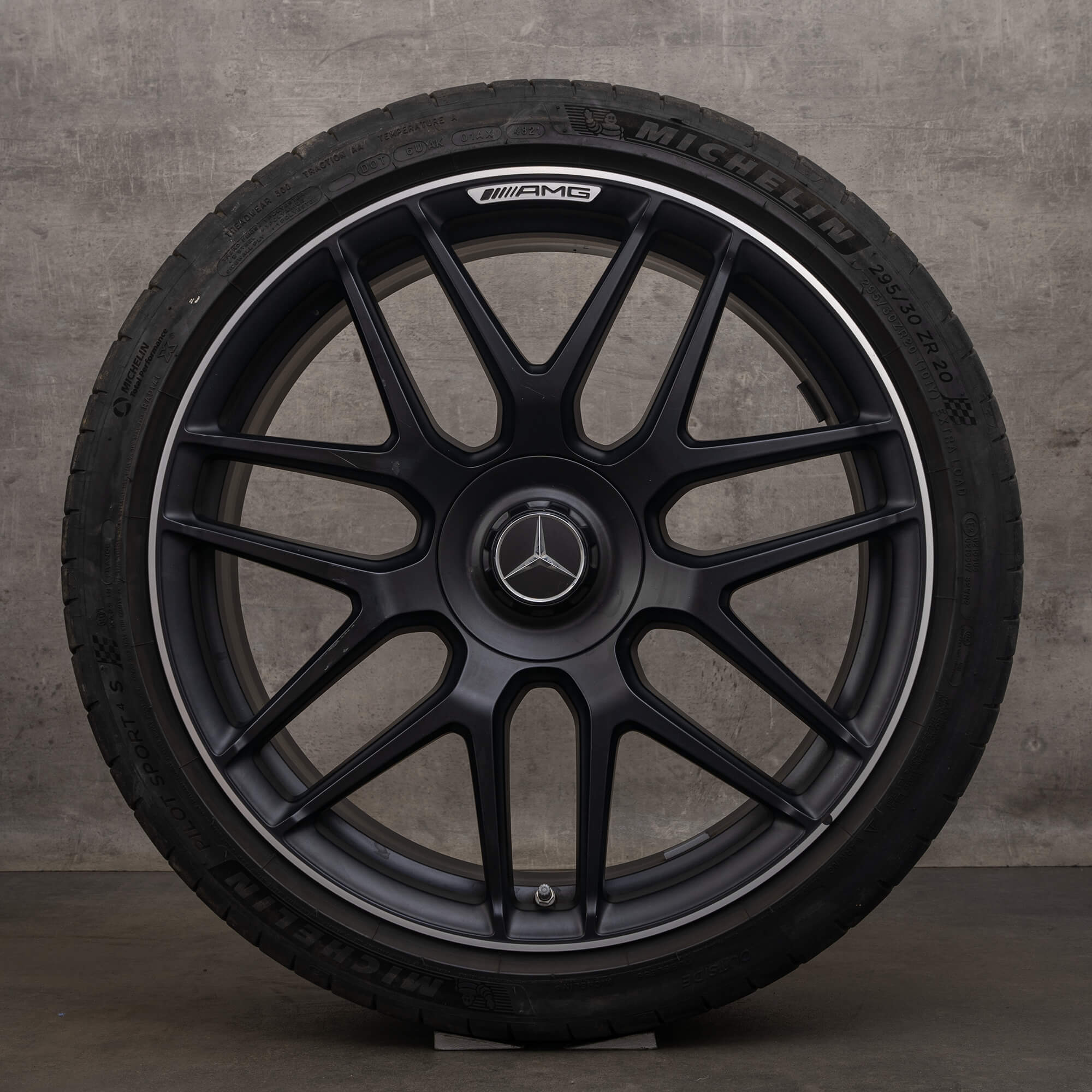 Originale Mercedes AMG E63 & S felger 20 tommer W213 S213 sommerdekk A2134013000 A2134013100 sommerfelger