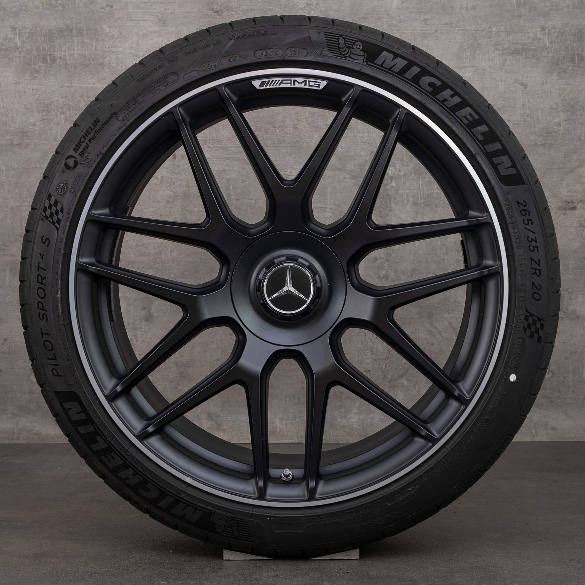 AMG 20 inch Mercedes rims E-Class W213 S213 E63 & S summer tires wheels