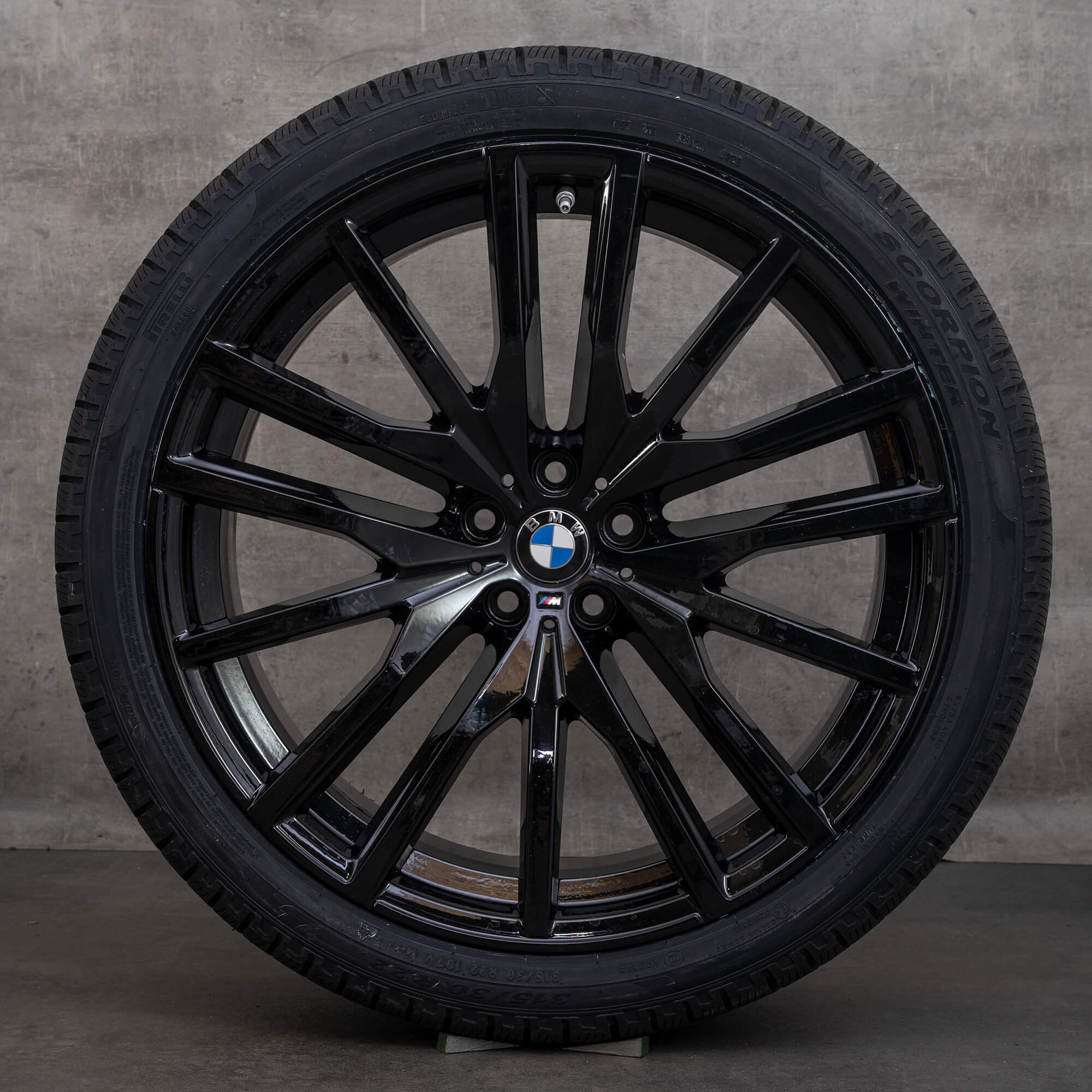 BMW 22 inch X5 G05 X6 G06 Styling M742 winter tires wheels 9882610 9882611