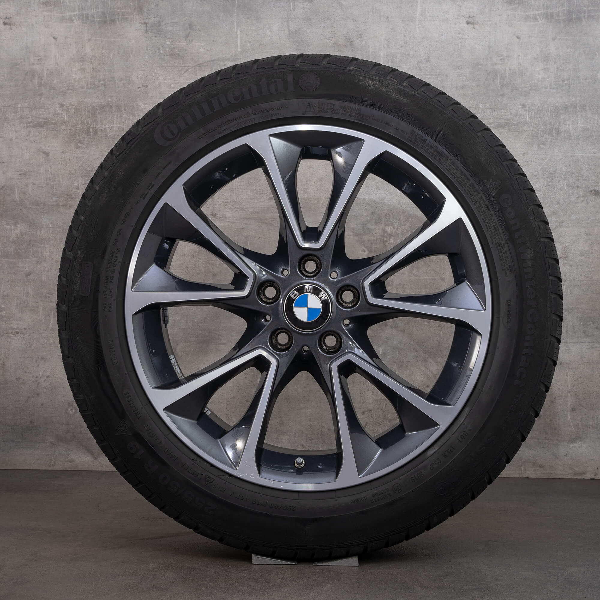 BMW X5 E70 F15 winter wheels 19 inch tires rims styling 449 6853955