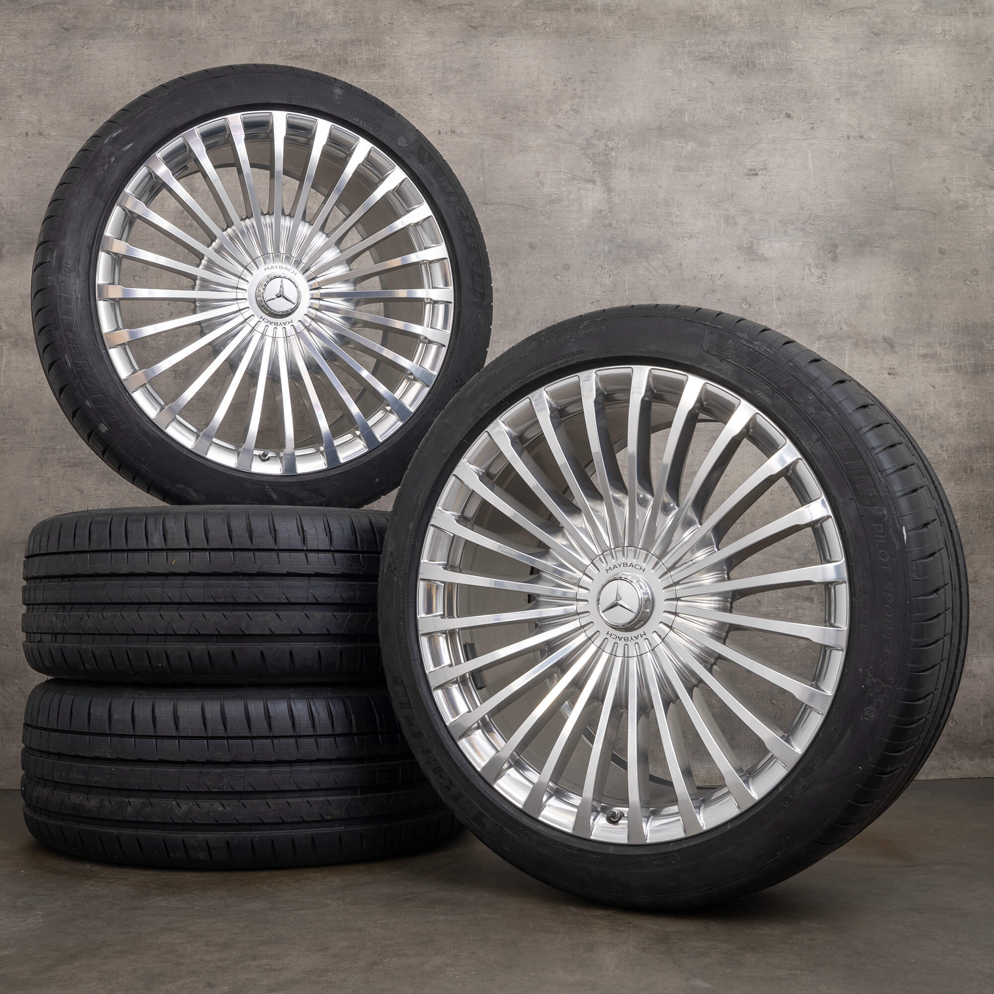 OEM MAYBACH GLS 600 X167 23 inch summer tires rims A1674011700