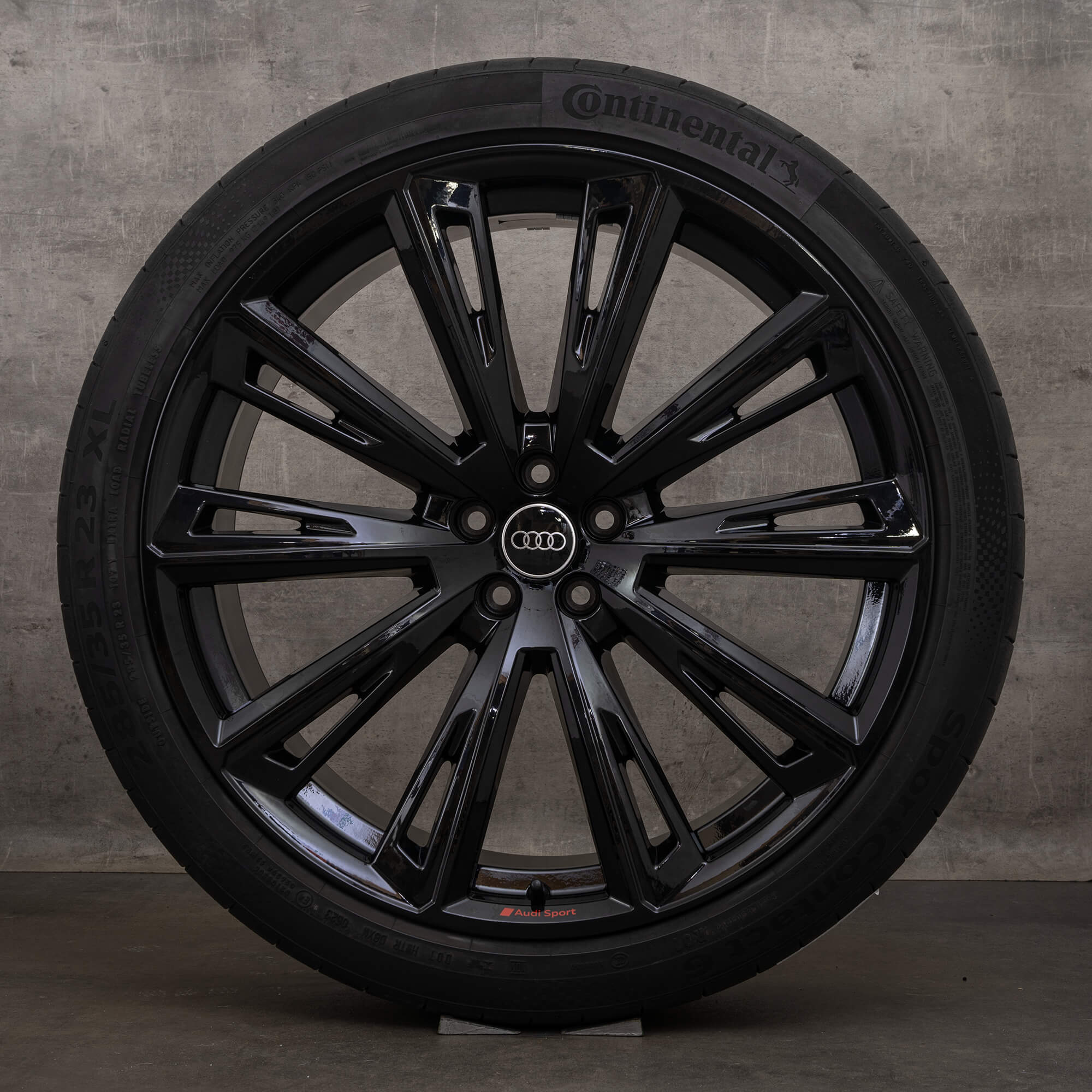 OEM Audi Q8 SQ8 rims 23 inch 4M8 summer wheels 4M8601025R black