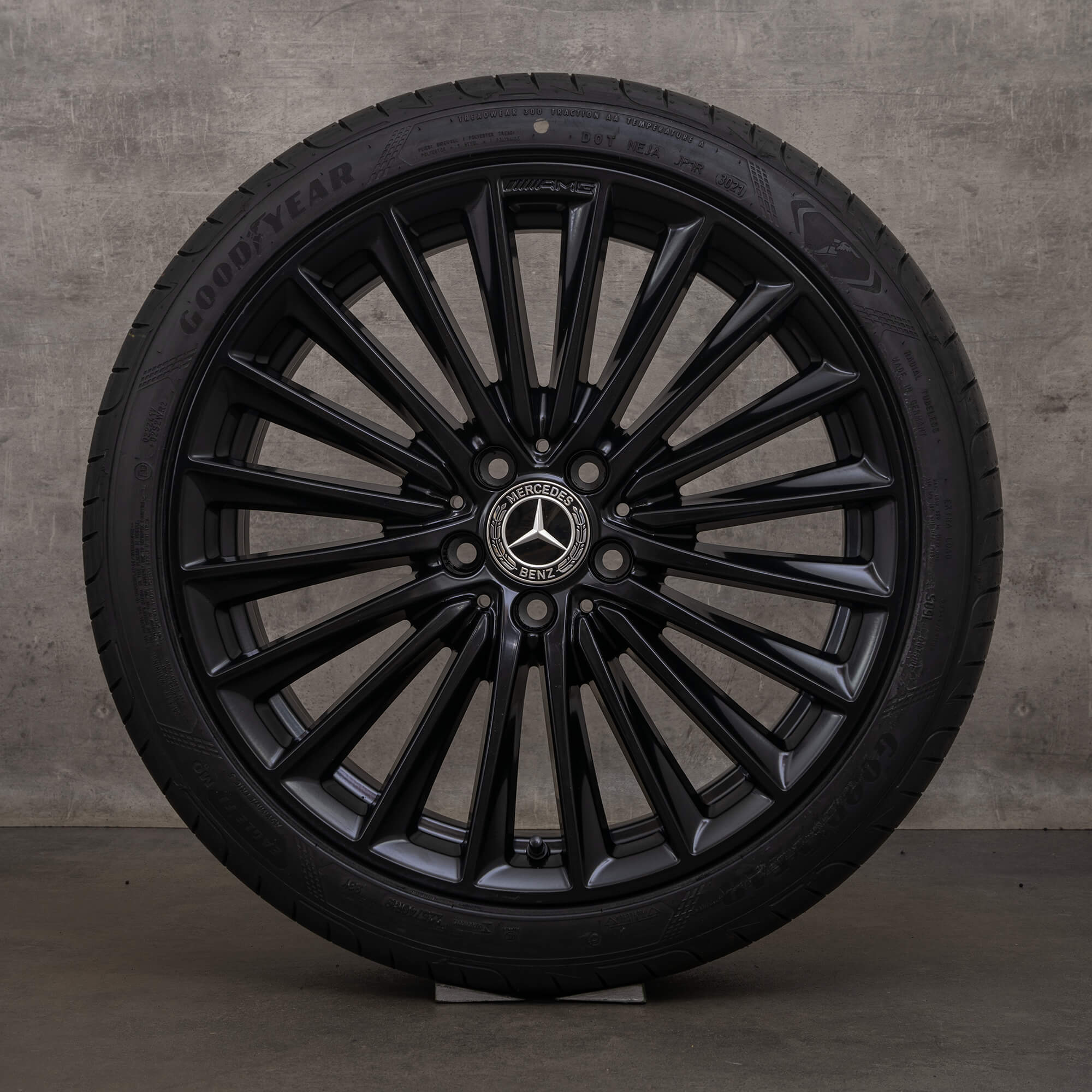 Originele Mercedes Benz C Klasse AMG velgen 19 inch W206 S206 zomerwielen A2064011900 A2064012000 zwart mat