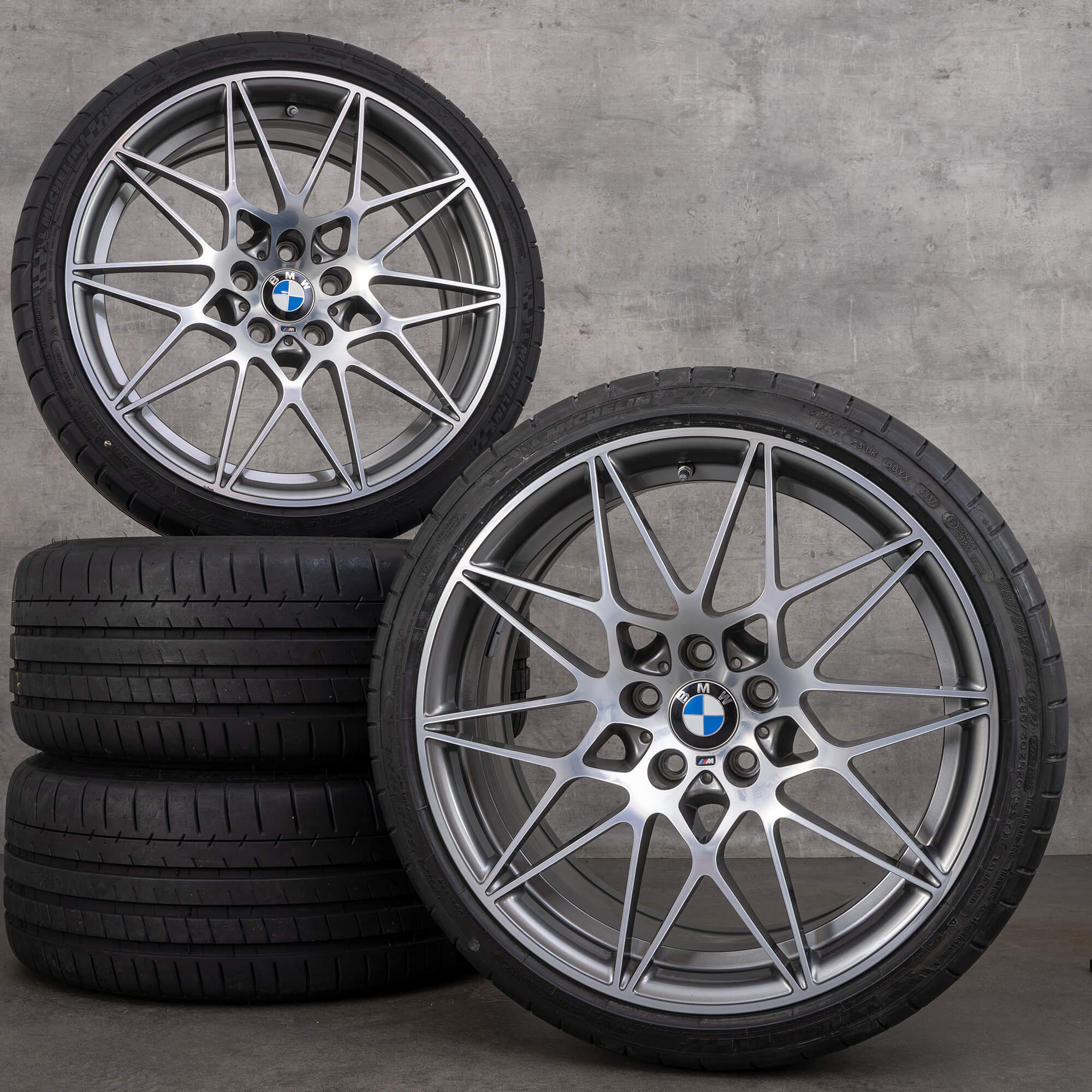 BMW 20 inch rims M3 F80 M4 F82 F83 M666 alloy summer tires wheels