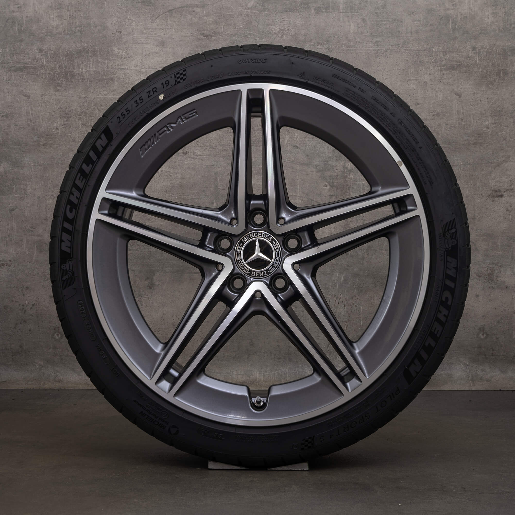 Jantes originais Mercedes Benz CLA 19 polegadas AMG 45 C118