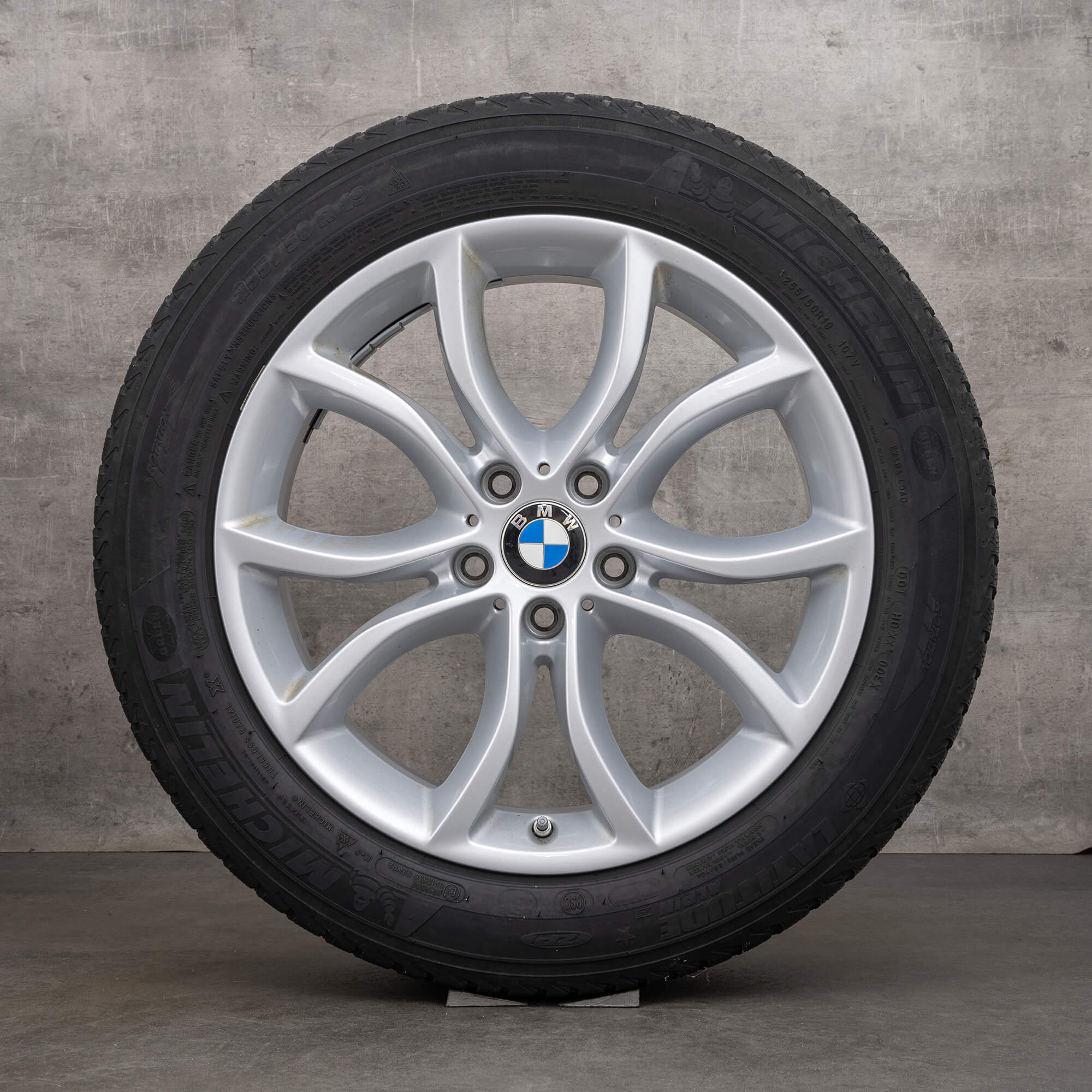 BMW X6 F16 E71 vinterhjul 19 tommer fælge styling 594 vinterdæk