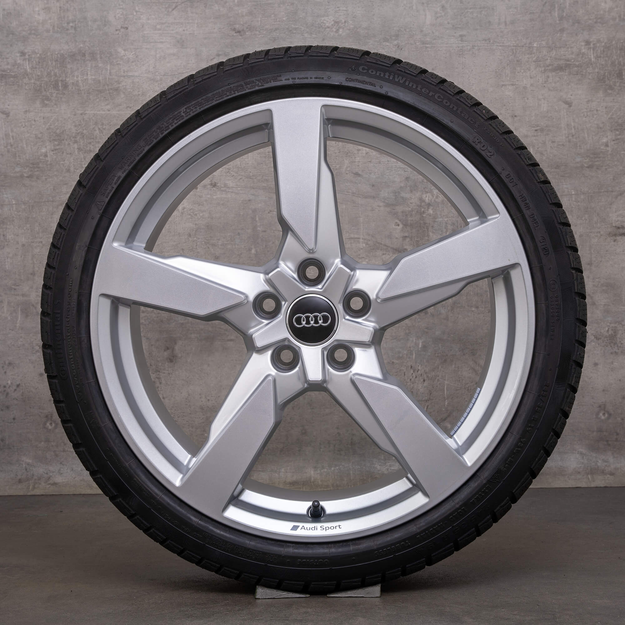 OEM Audi TT TTS RS winter wheels 19 inch 8S FV rims 8S0601025AA silver