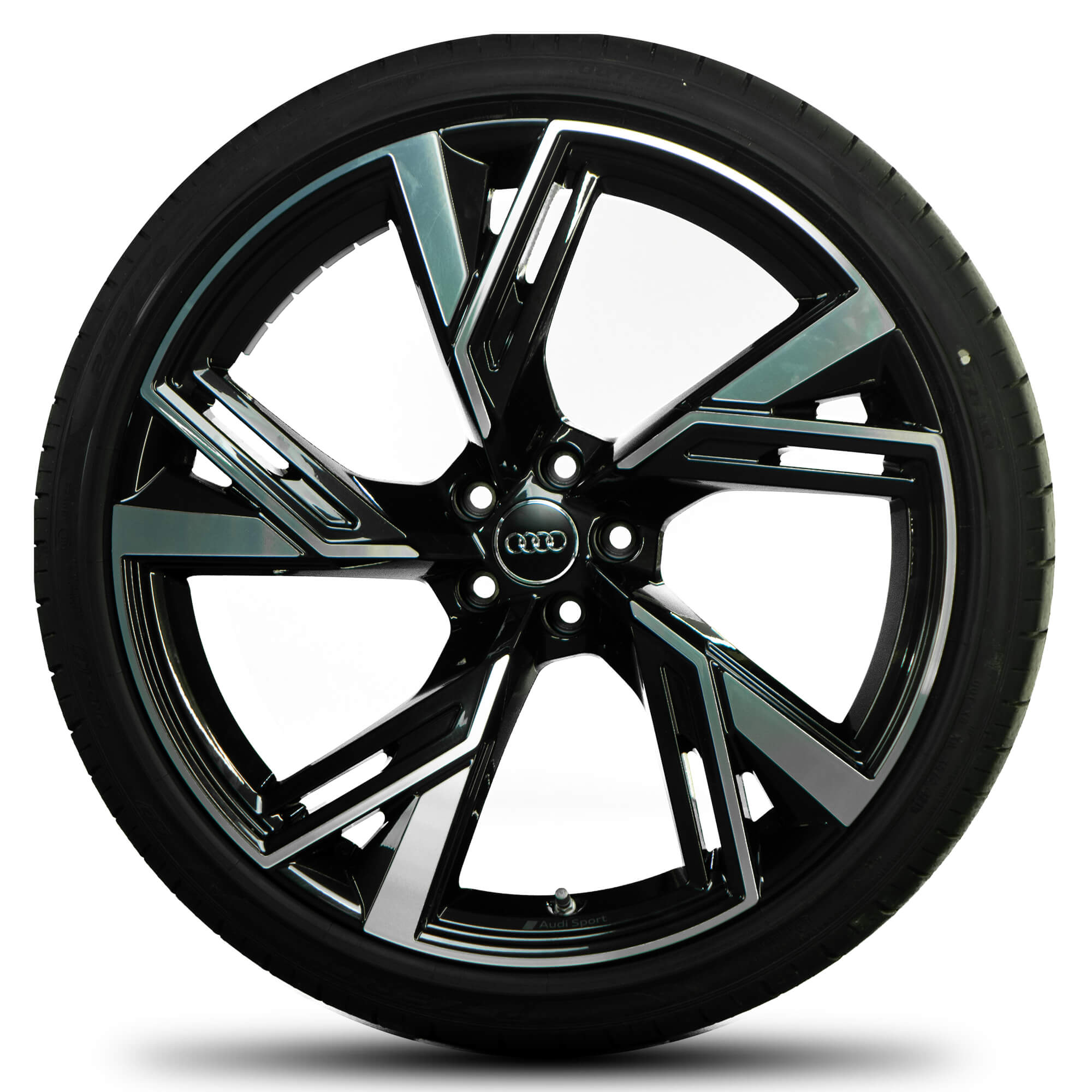 Audi 22 inch velgen RS6 RS7 4K C8 alloy trapezium zomerbanden zomerwielen