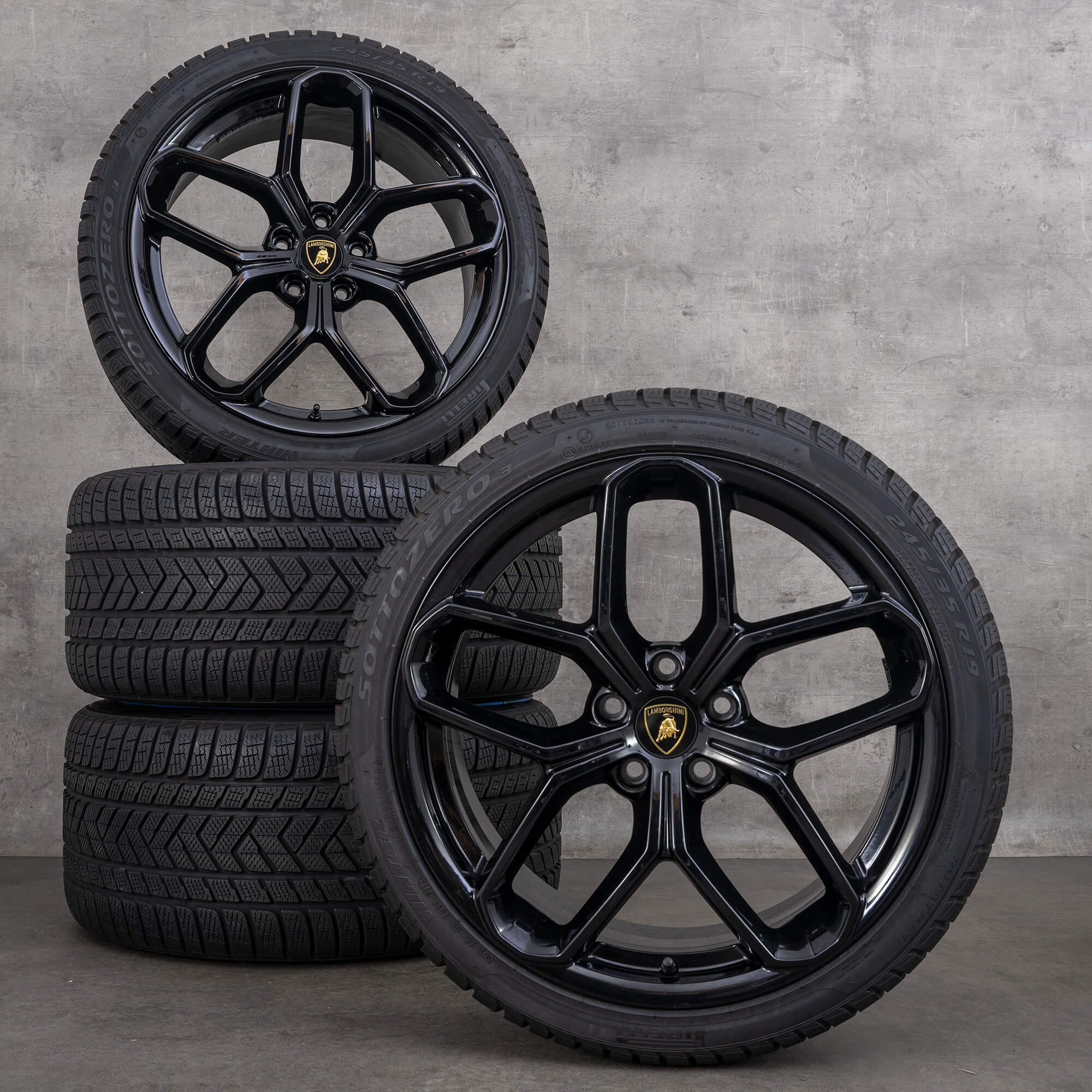 Lamborghini Huracan winter tires 20 inch wheels KARI 20T20AO ...