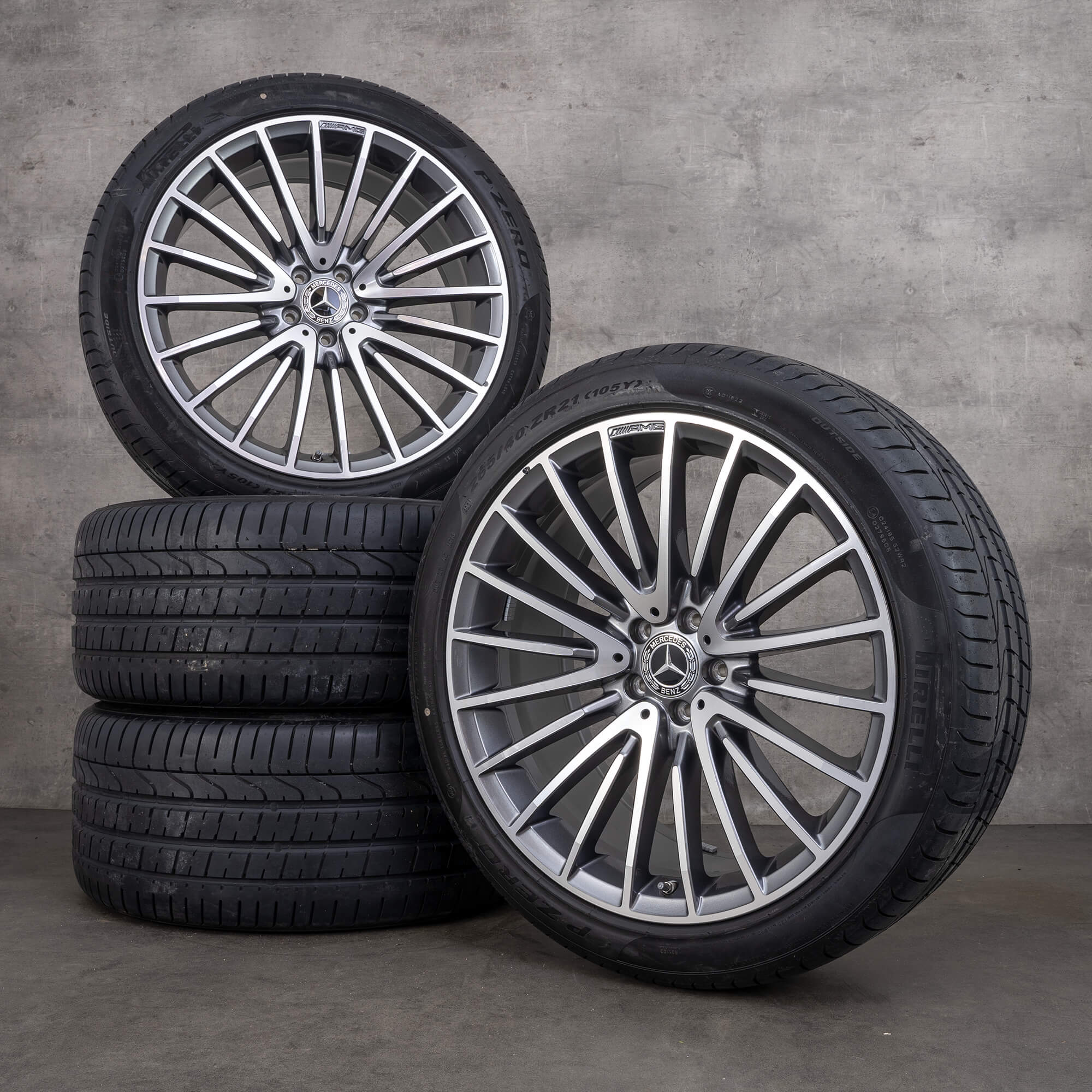 OEM AMG Mercedes GLC 63 & S X253 C253 21 inch winter tires A2534016000