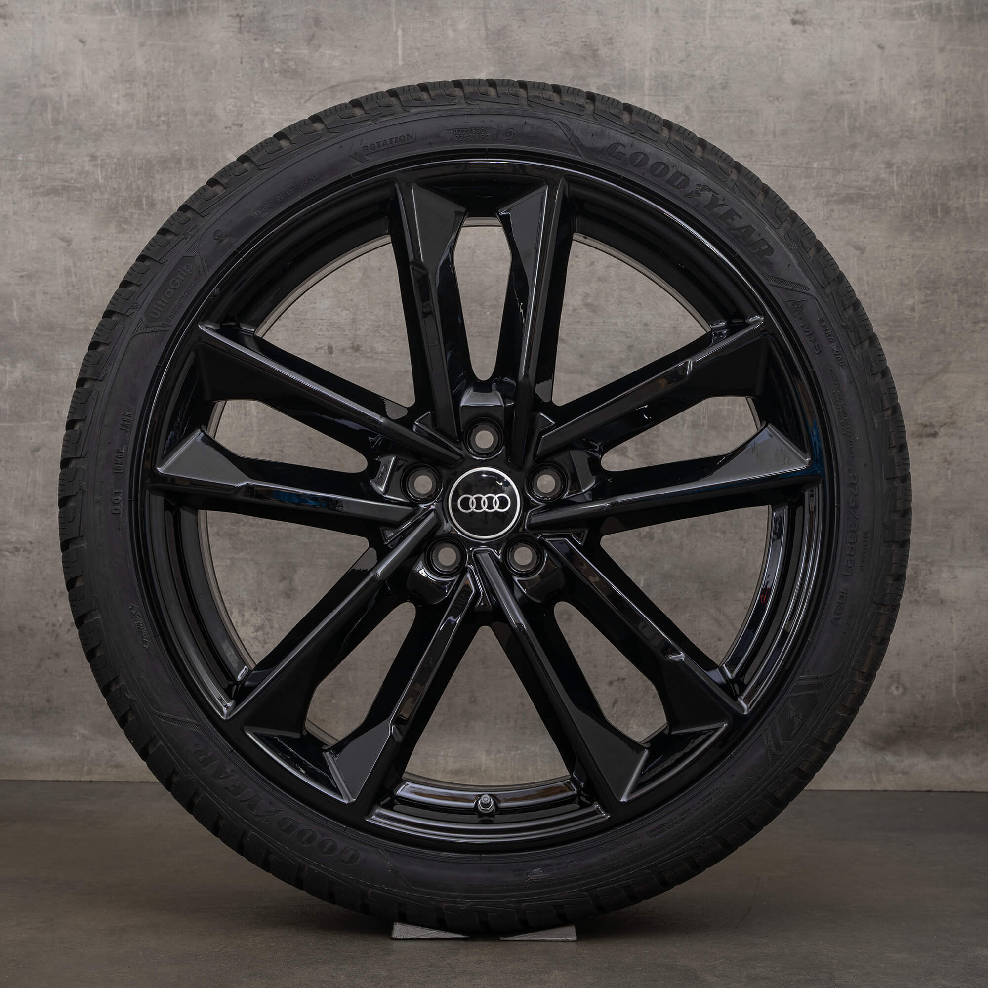 OEM Audi A8 S8 rims 21 inch D4 4H winter wheels 4G8601025AS Peformance black tires