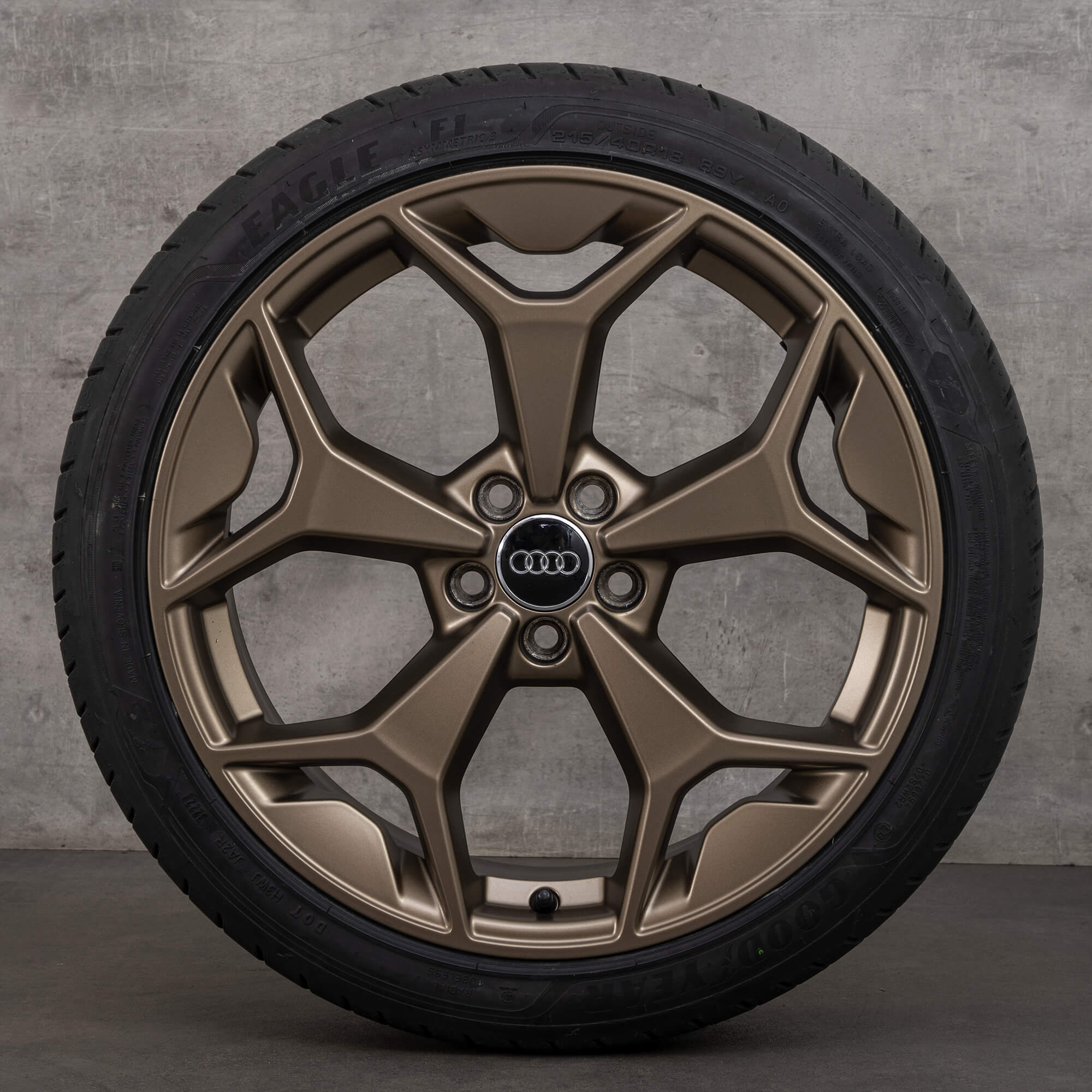 Audi A1 II rims GB sportback bronze 18 inch summer tires 82A601025AK