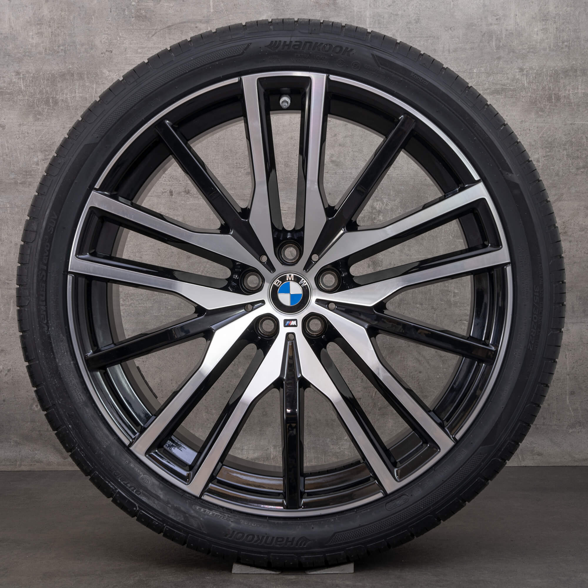 BMW 22 inch velgen X5 G05 X6 G06 styling M742 zomervelgen zomerbanden