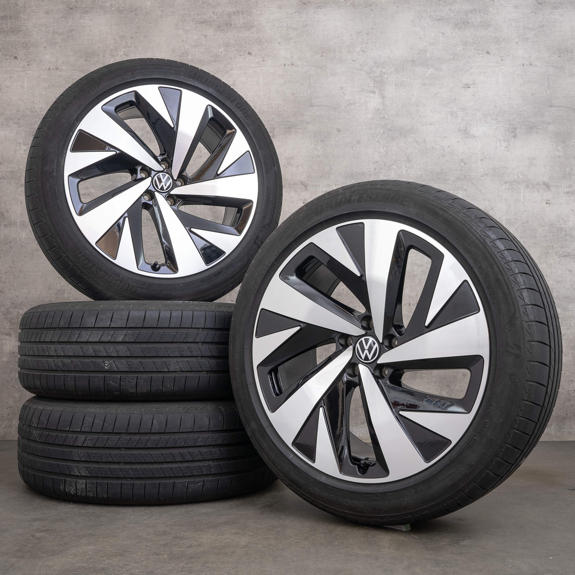 VW ID.4 ID.5 E2 Pro summer wheels 20 inch rims tires Drammen