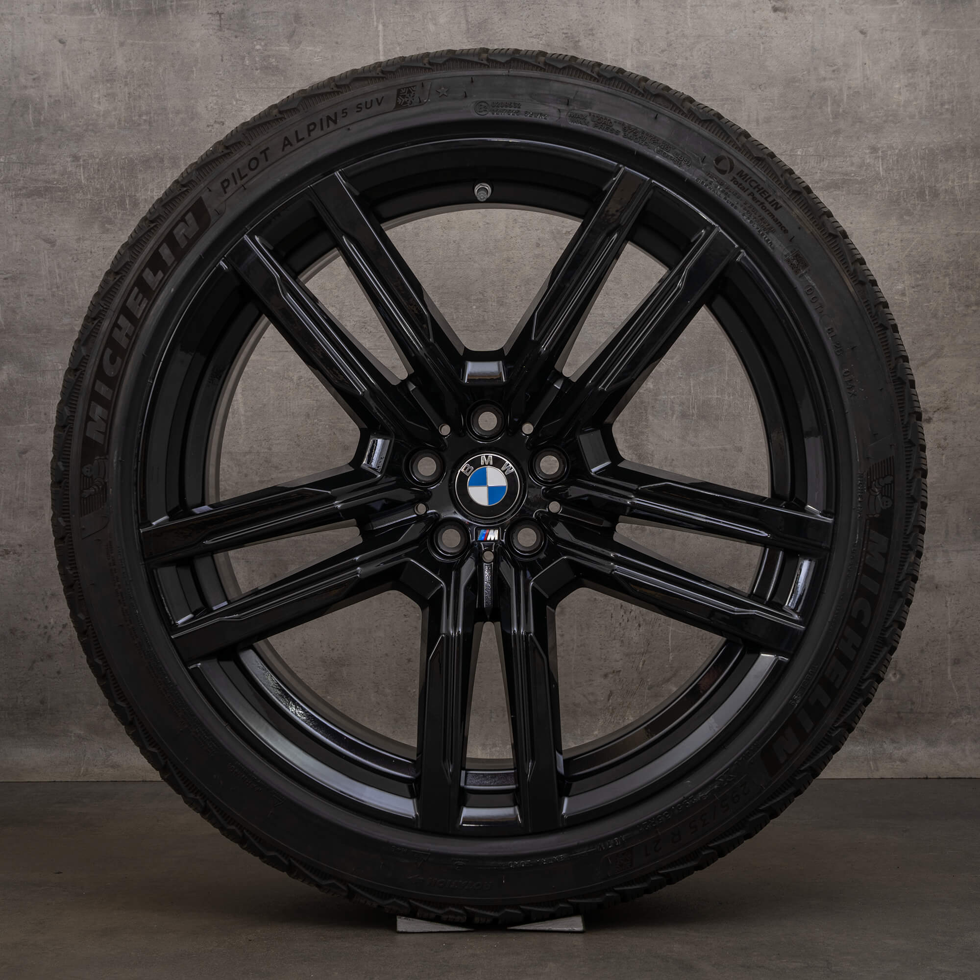 OEM BMW X5M F95 X6M F96 21 inch winter tires rims 808 M 8090794 8090795