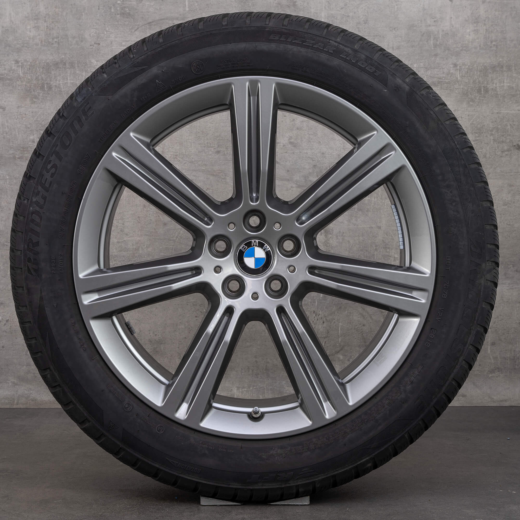 BMW 20 tums fälgar X5 G05 X6 G06 styling 736 vinterdäck vinterhjul 6883753