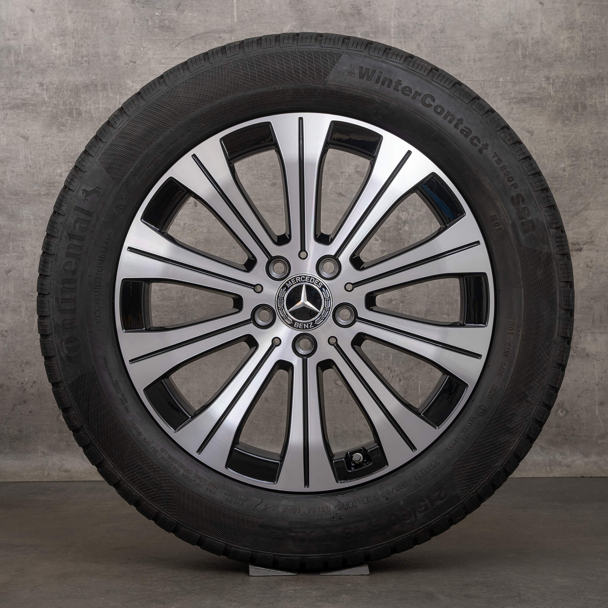 Mercedes-Benz EQA H243 EQB X243 jante de iarna 18 inch anvelope