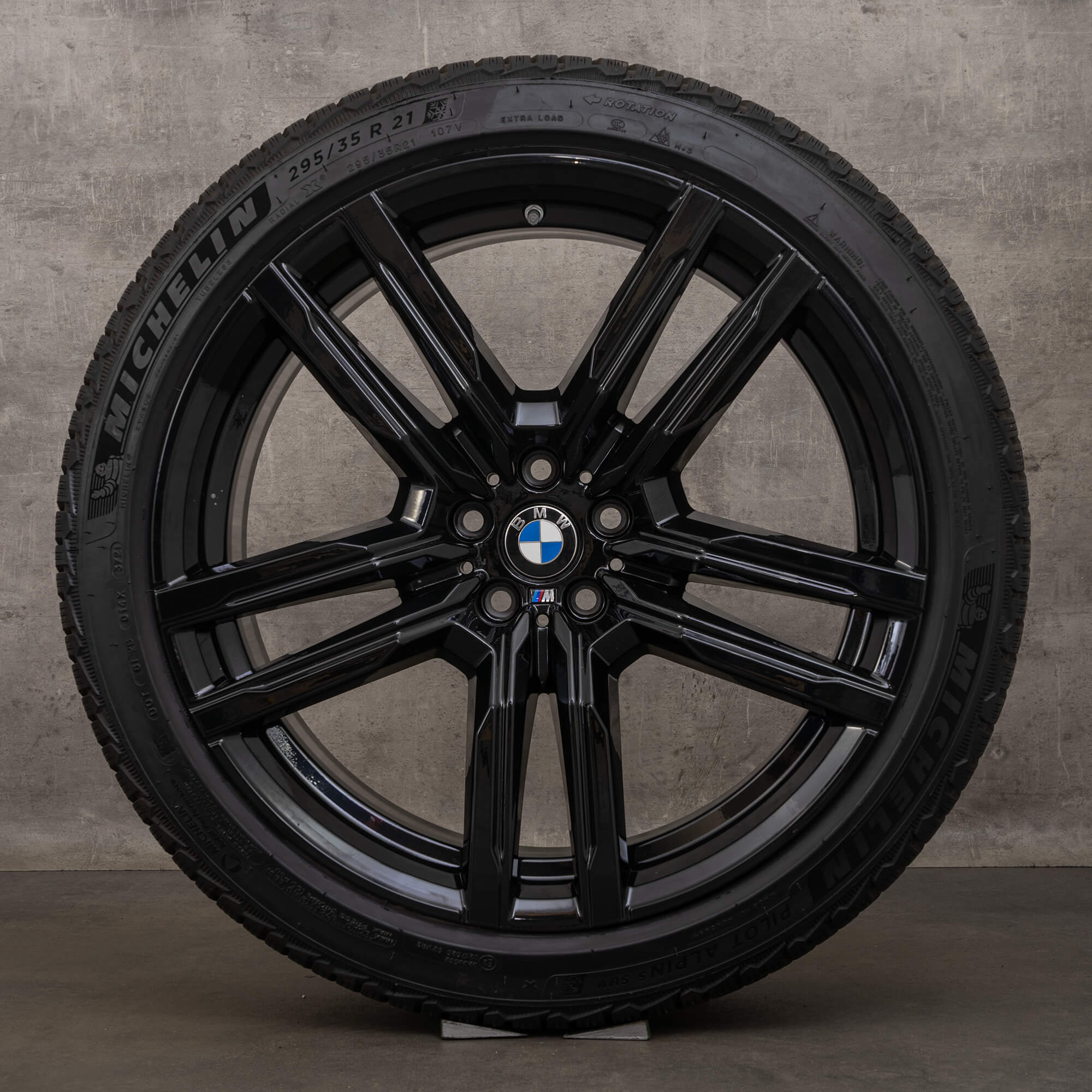 Llantas de neumáticos invierno originales BMW X5M F95 X6M F96 21 pulgadas 808 M