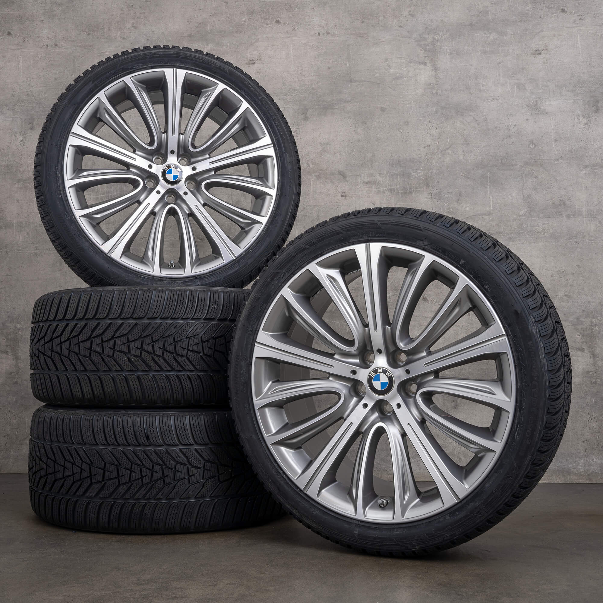 BMW Série 7 G11 G12 6 GT G32 rodas de inverno pneus jantes 20 polegadas estilo