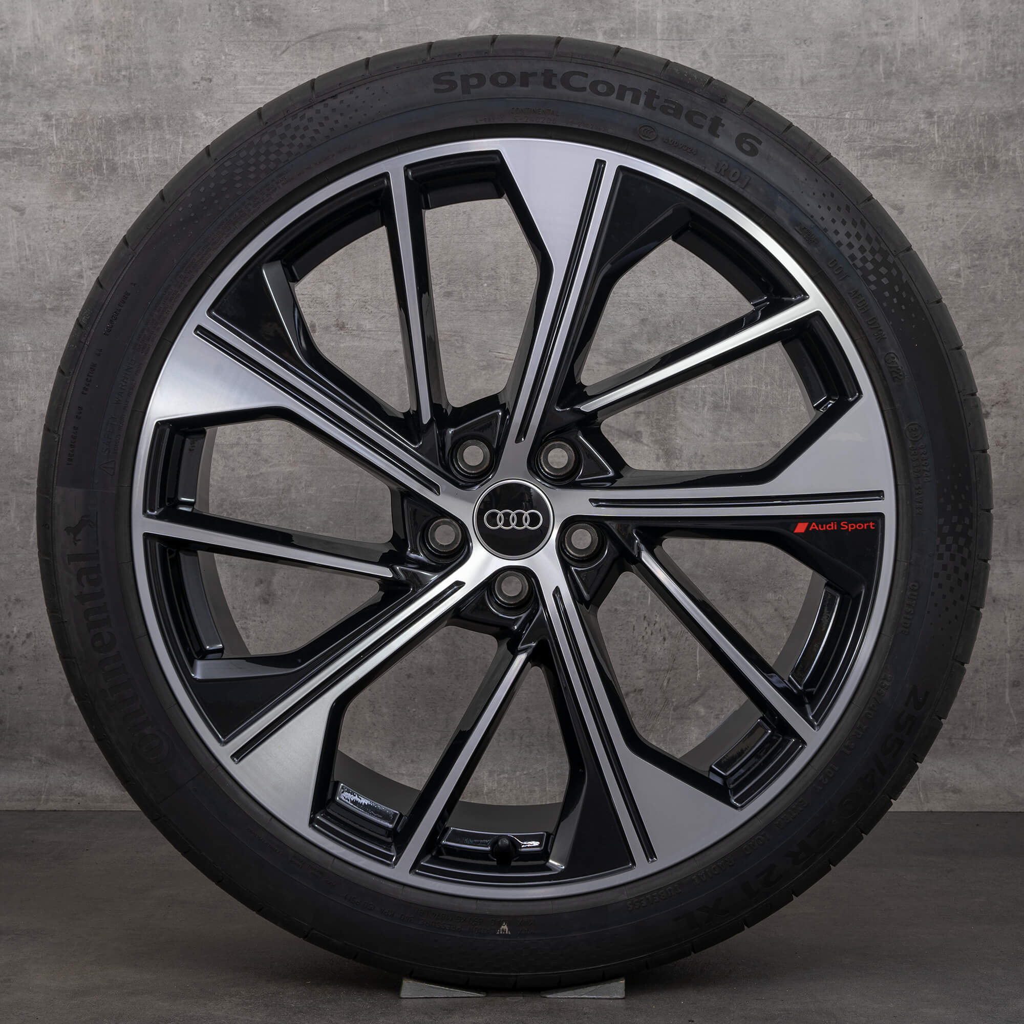 Jante Audi 21 inch Q5 SQ5 FY anvelope de vară roți Sport Offset 80A601025BQ